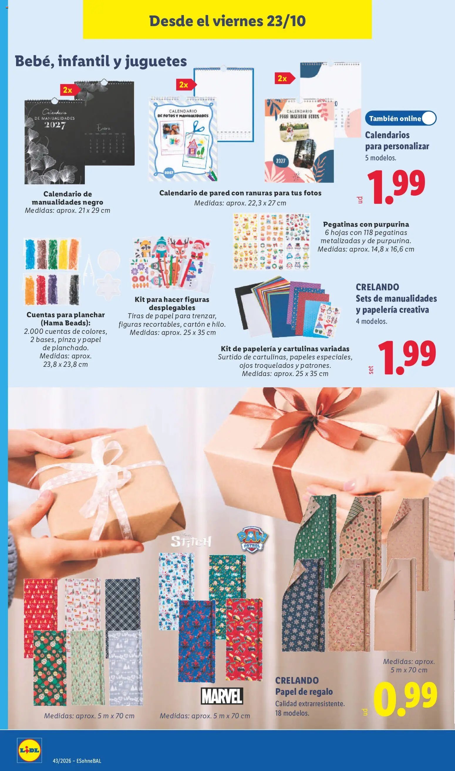Lidl folleto de bazar