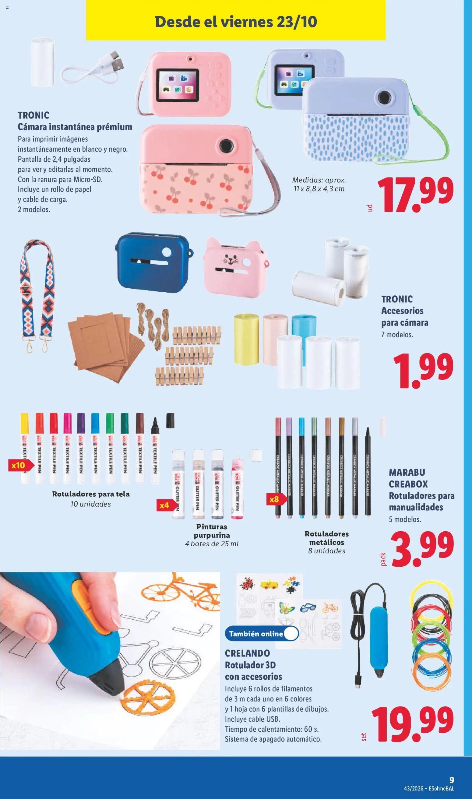 Lidl folleto de bazar