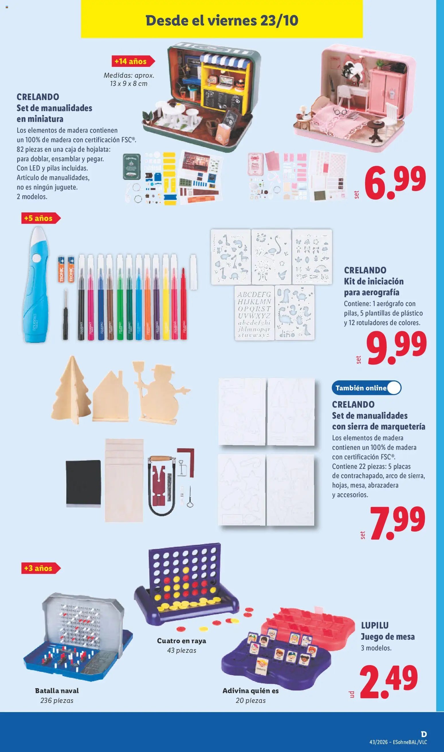 Lidl folleto de bazar