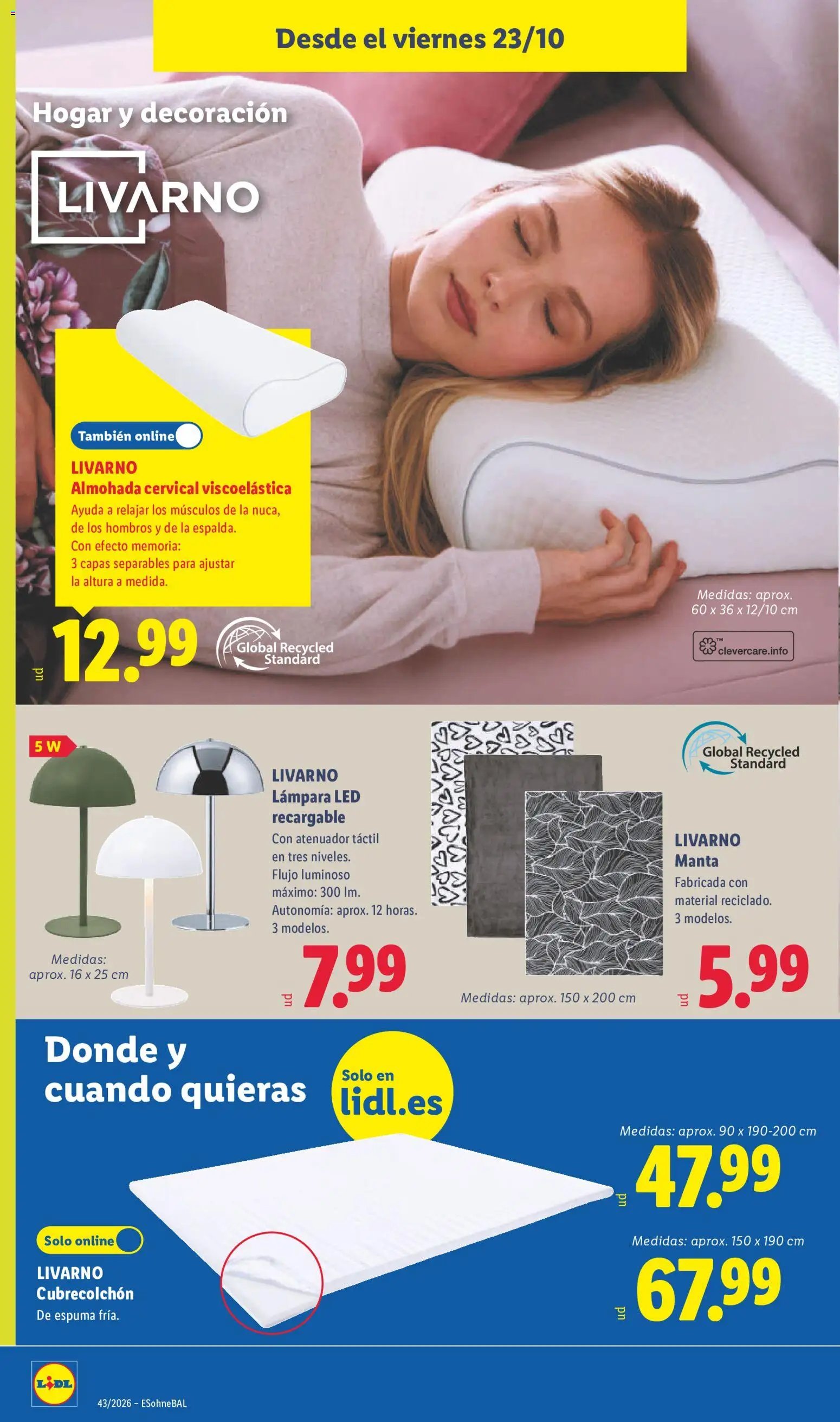 Lidl folleto de bazar