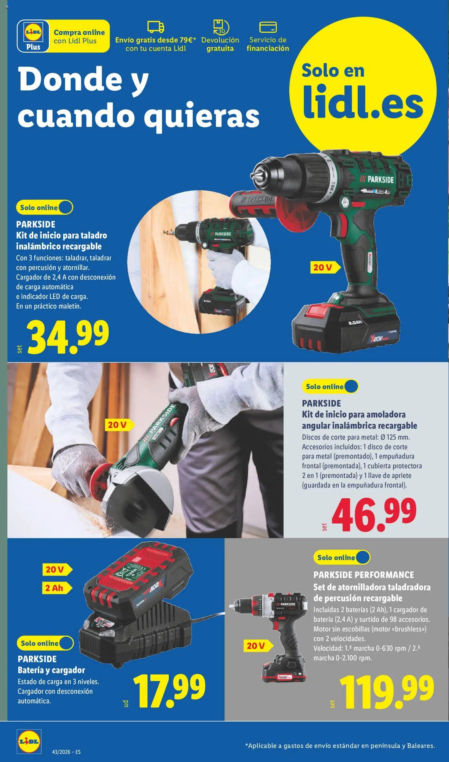 Lidl folleto de bazar