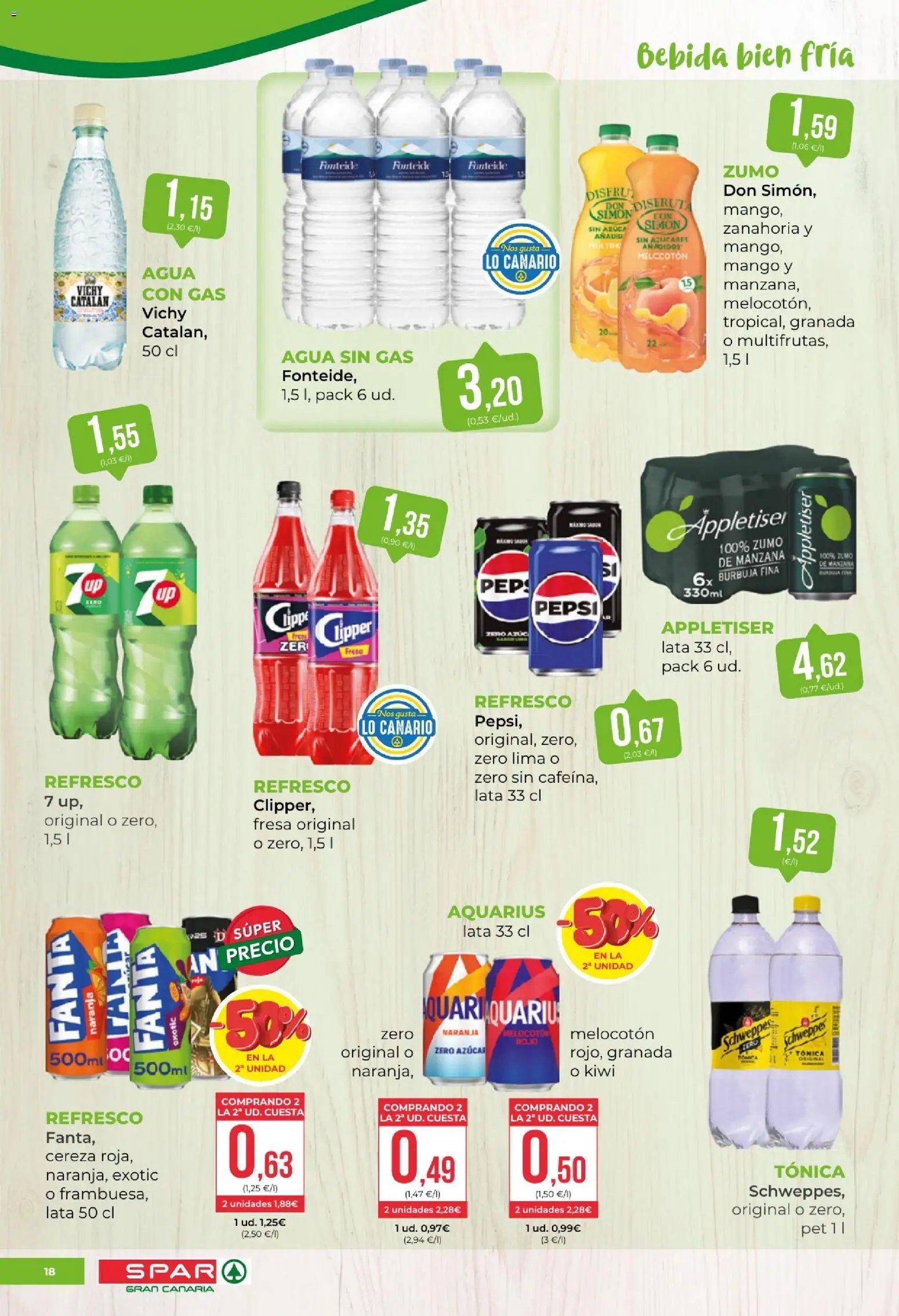 Spar folleto