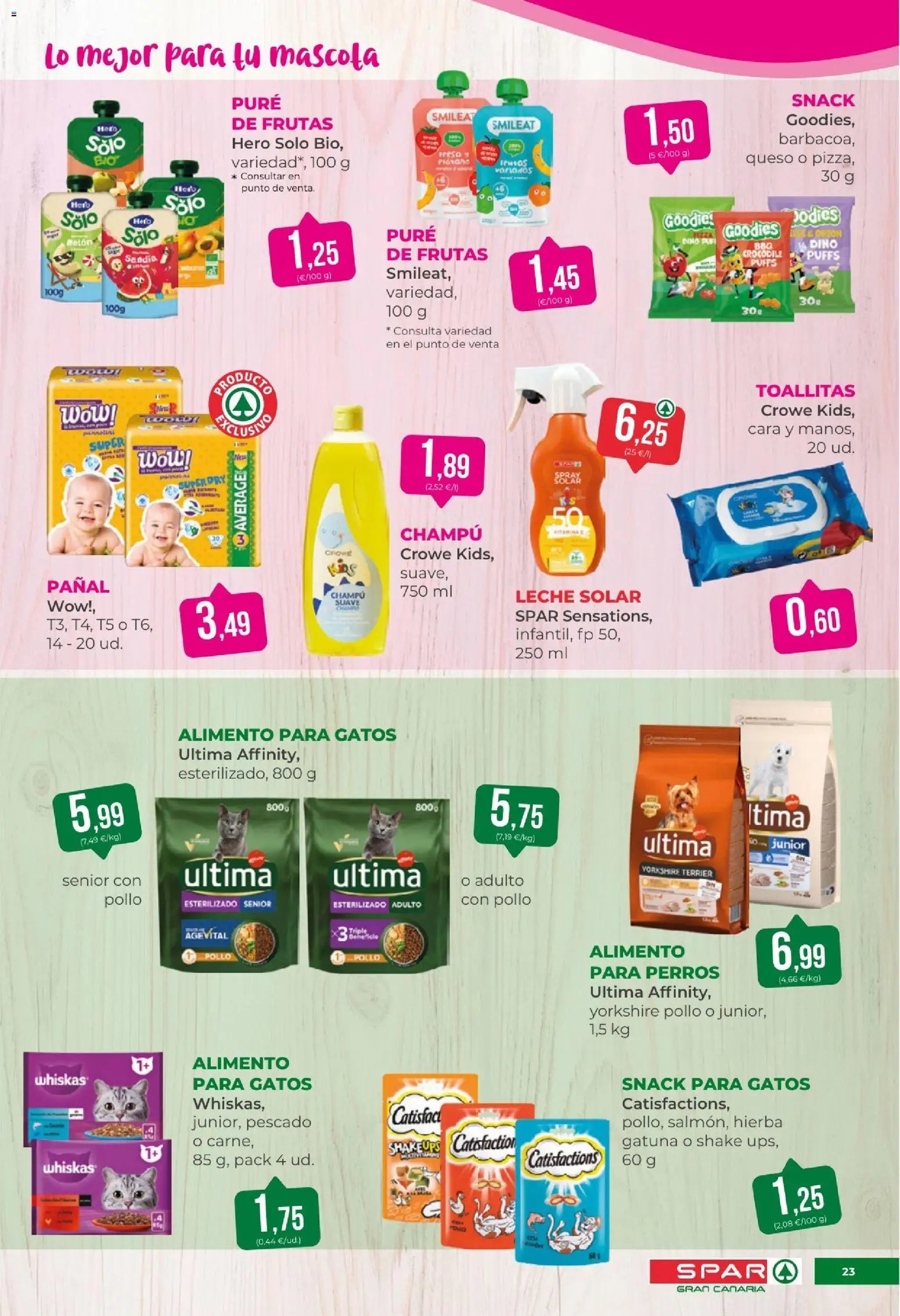 Spar folleto