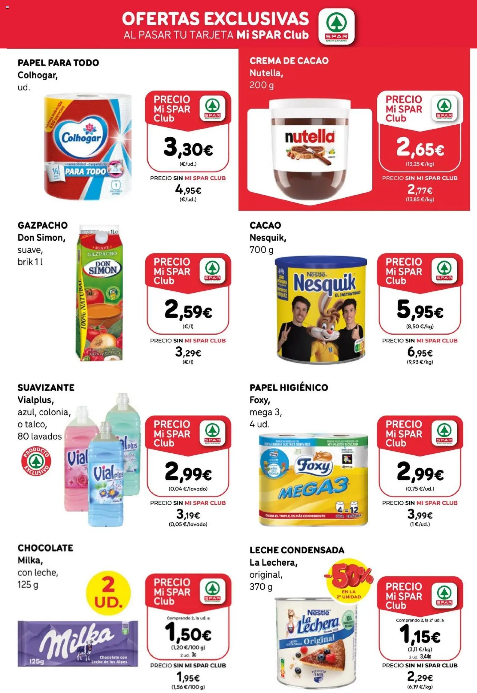 Spar folleto
