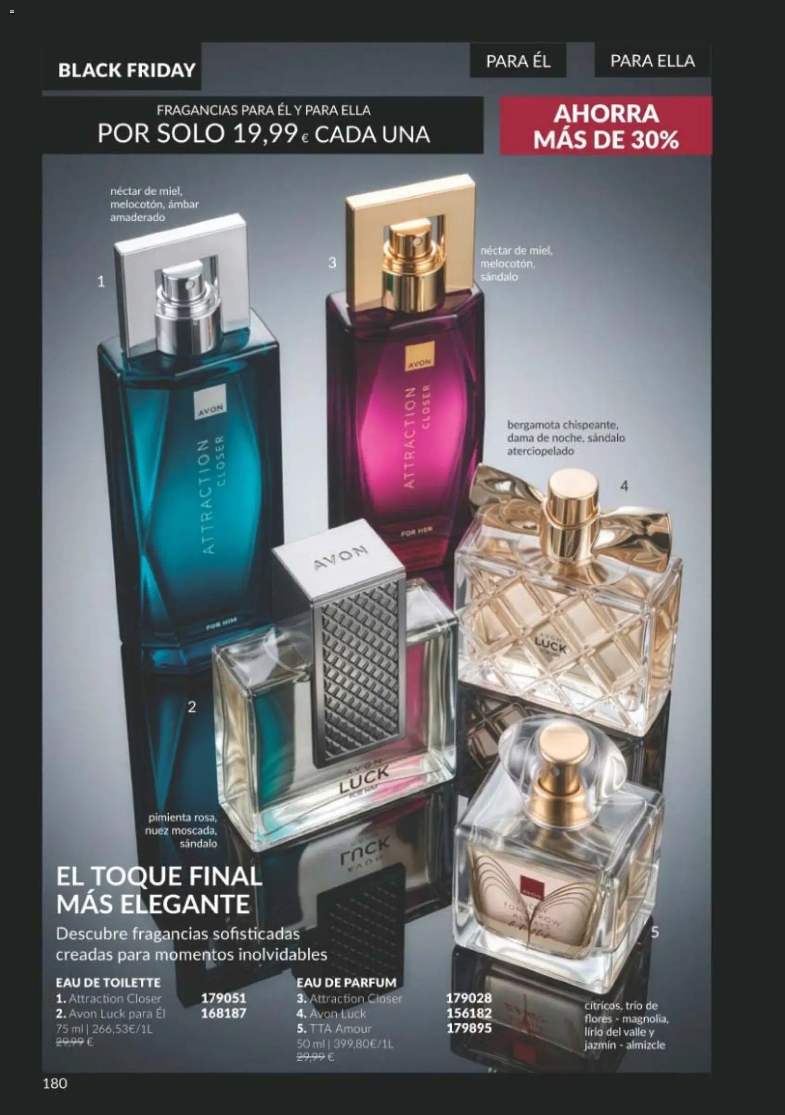 Catálogo AVON Black Friday