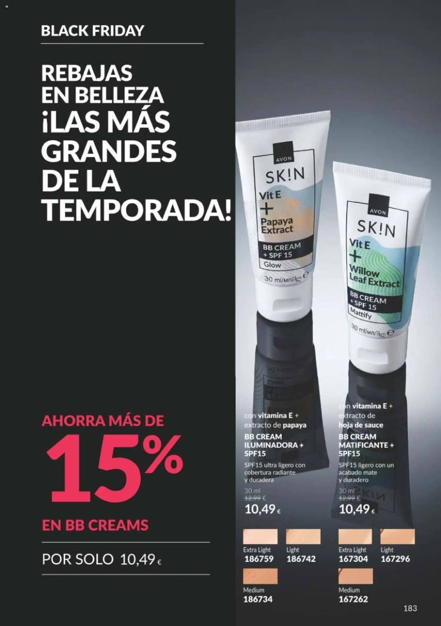Catálogo AVON Black Friday