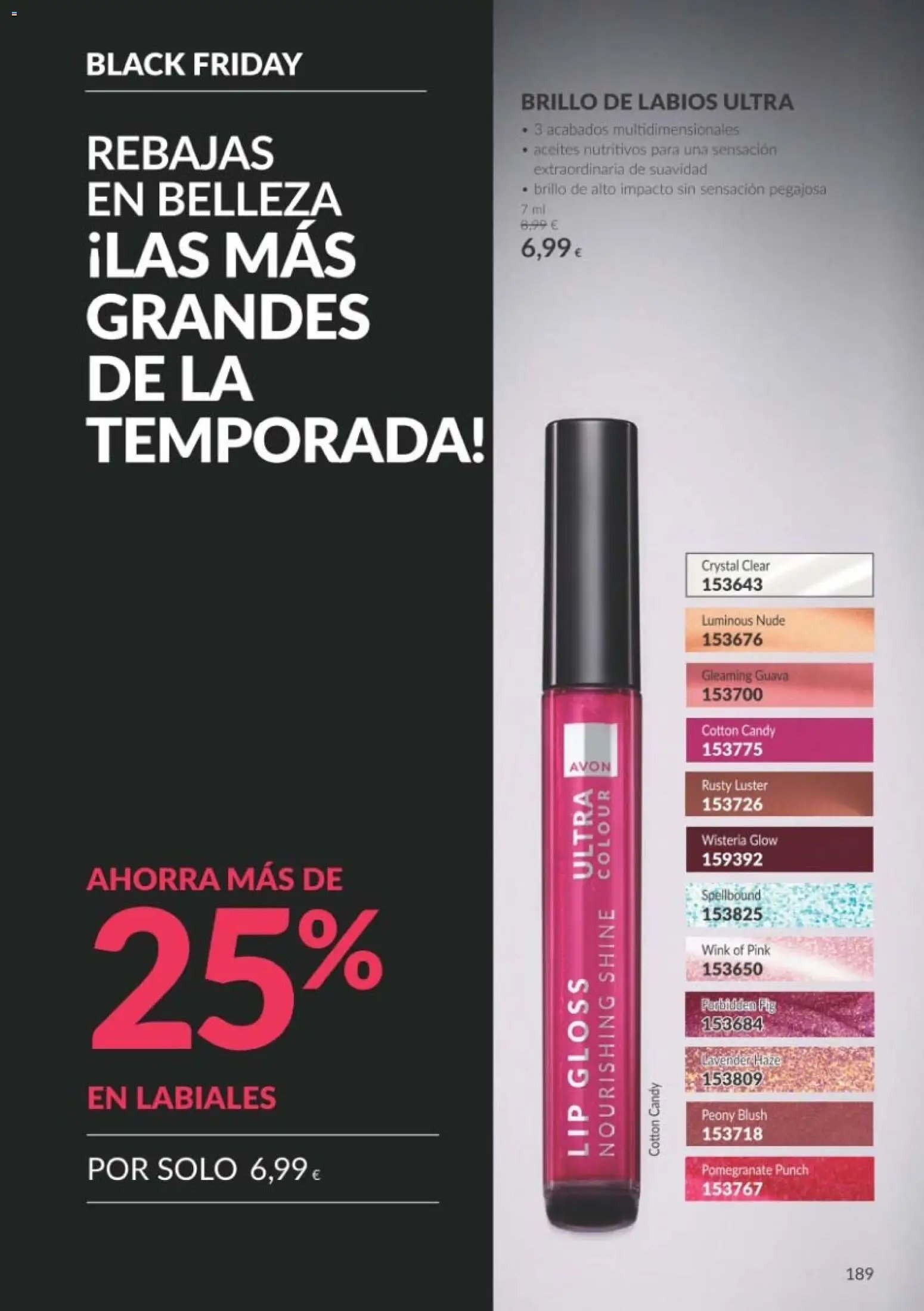 Catálogo AVON Black Friday