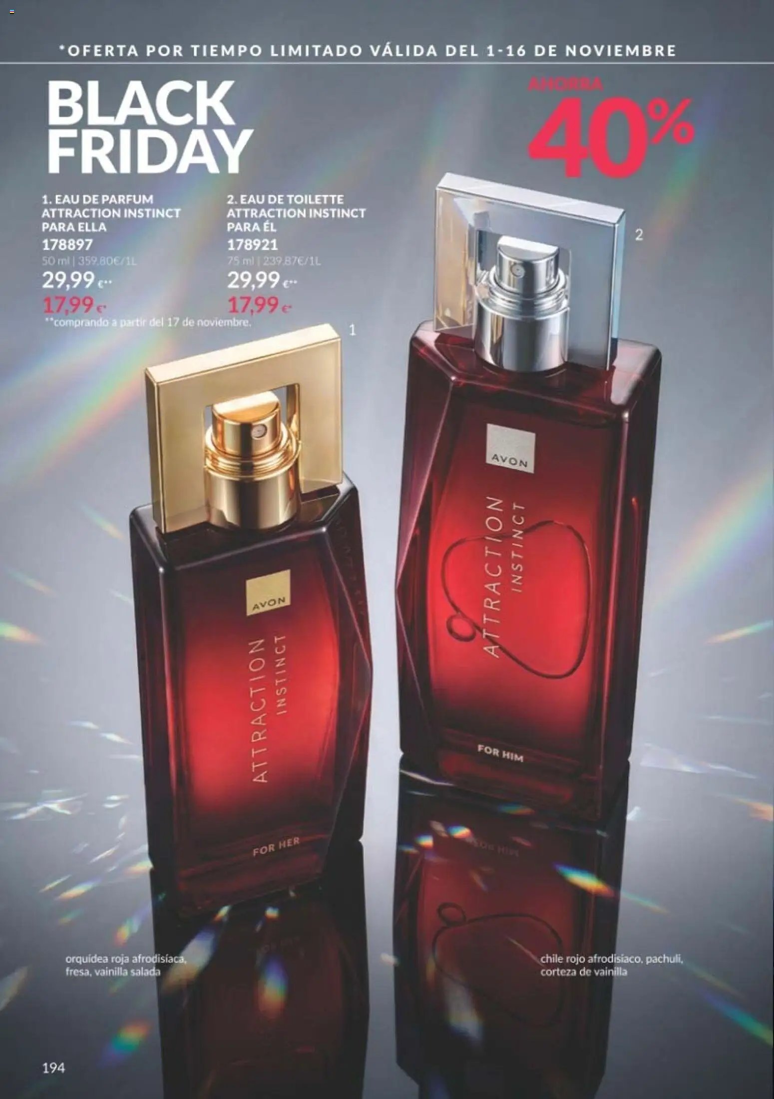 Catálogo AVON Black Friday