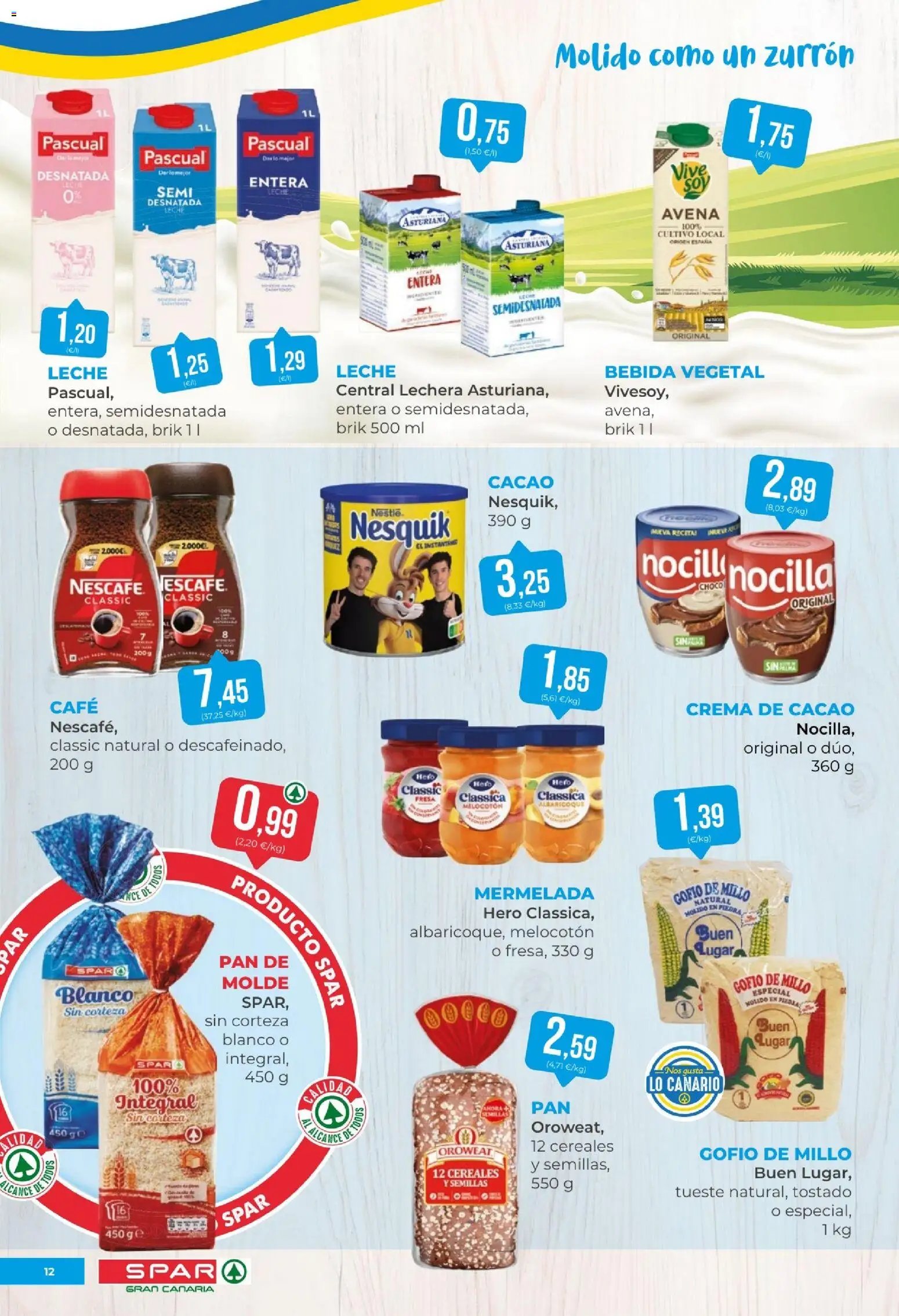 Spar - folleto
