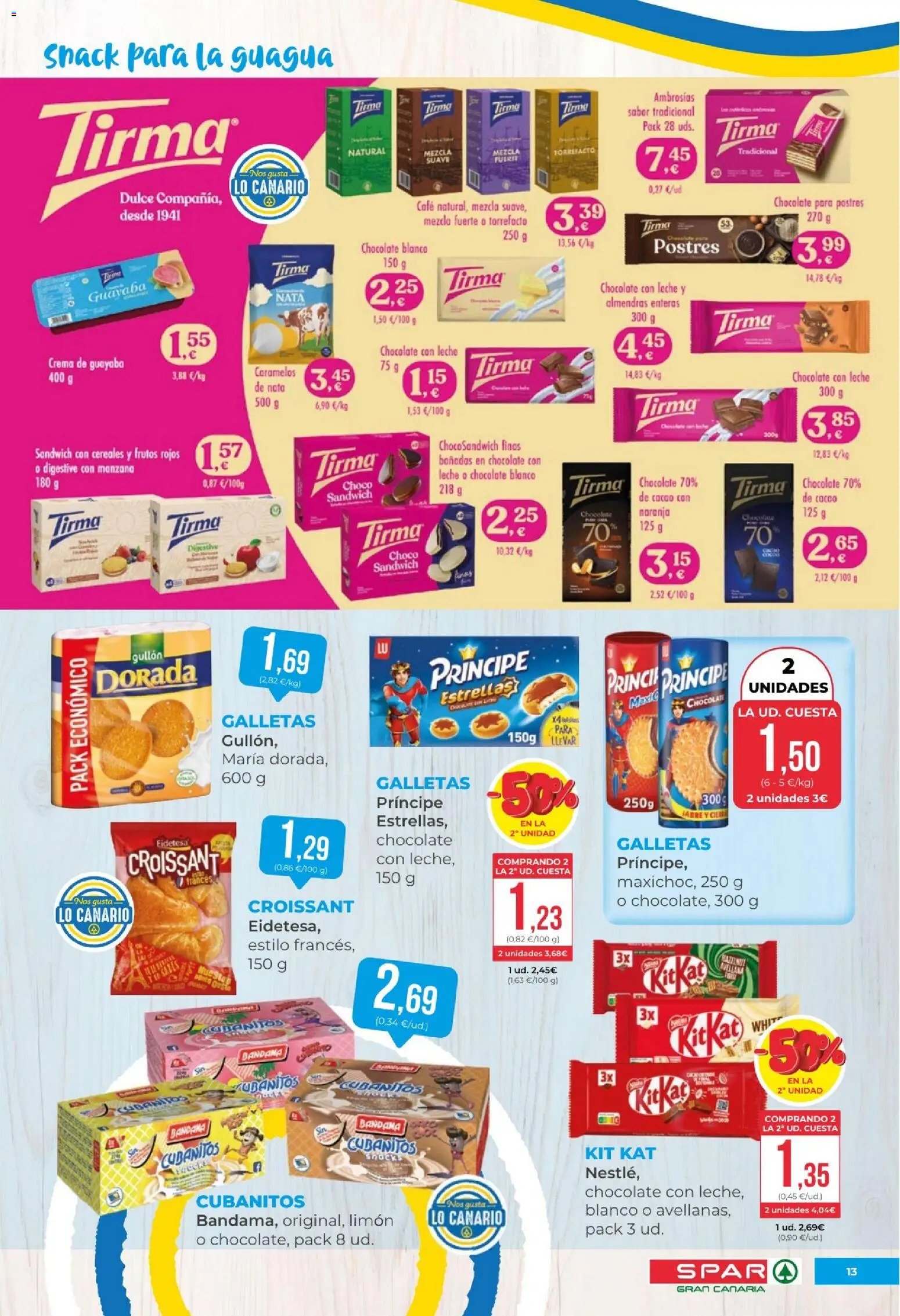 Spar - folleto