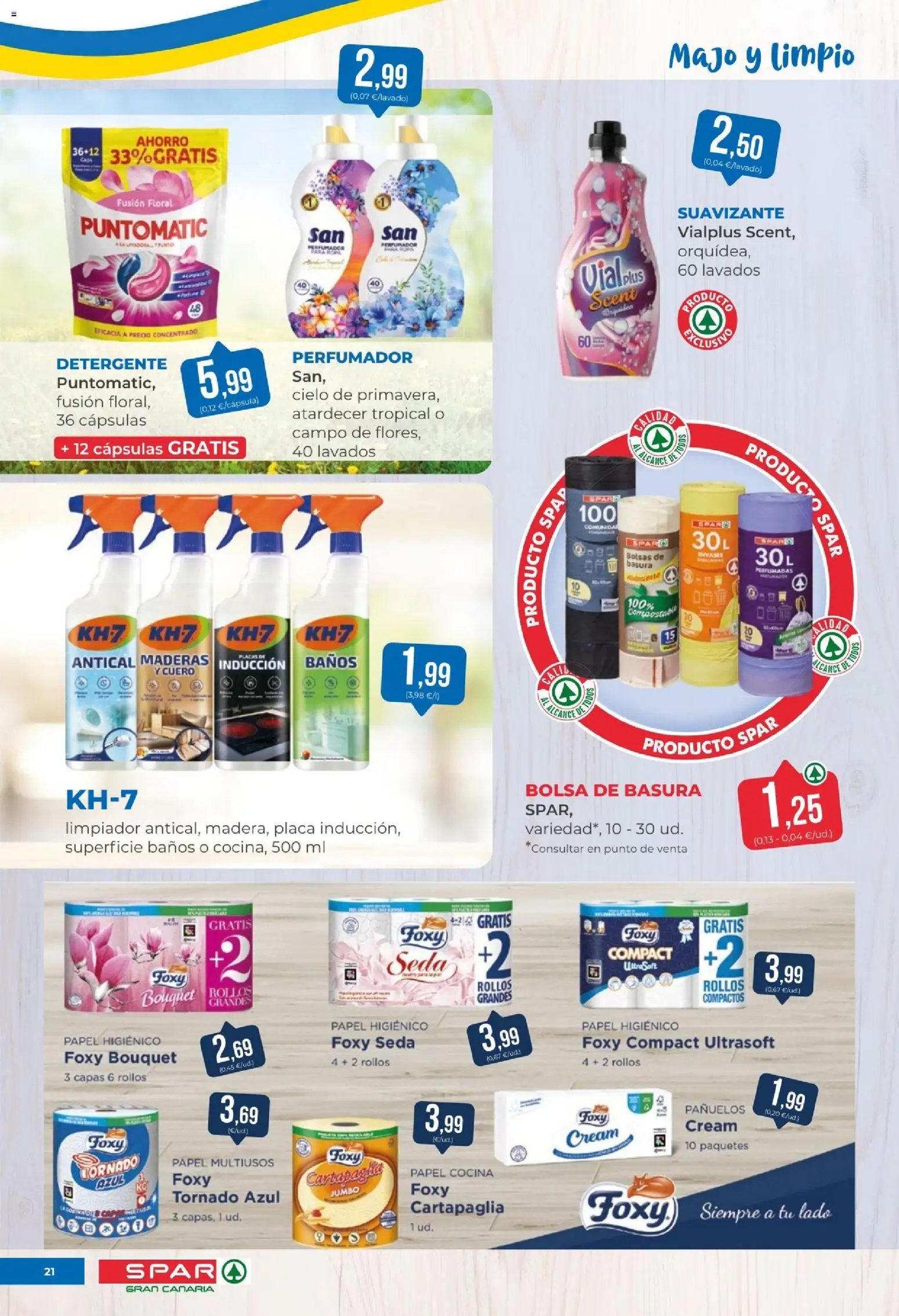 Spar - folleto