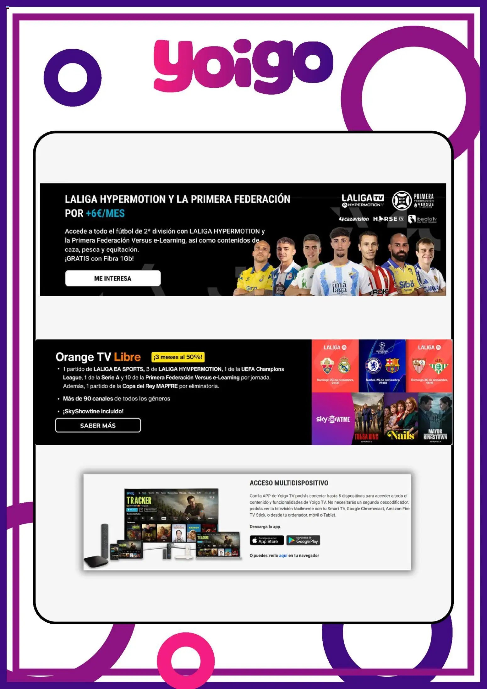 Yoigo ofertas