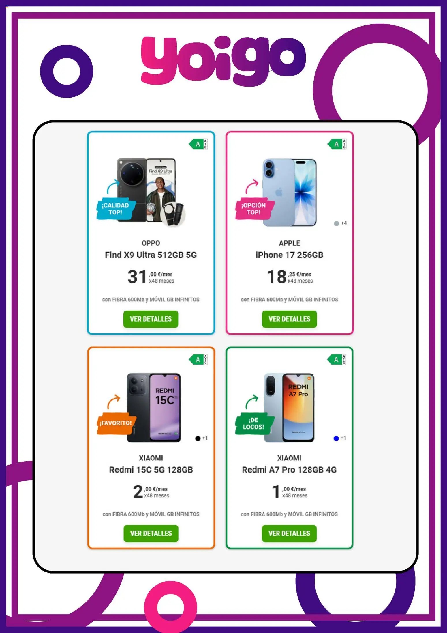 Yoigo ofertas
