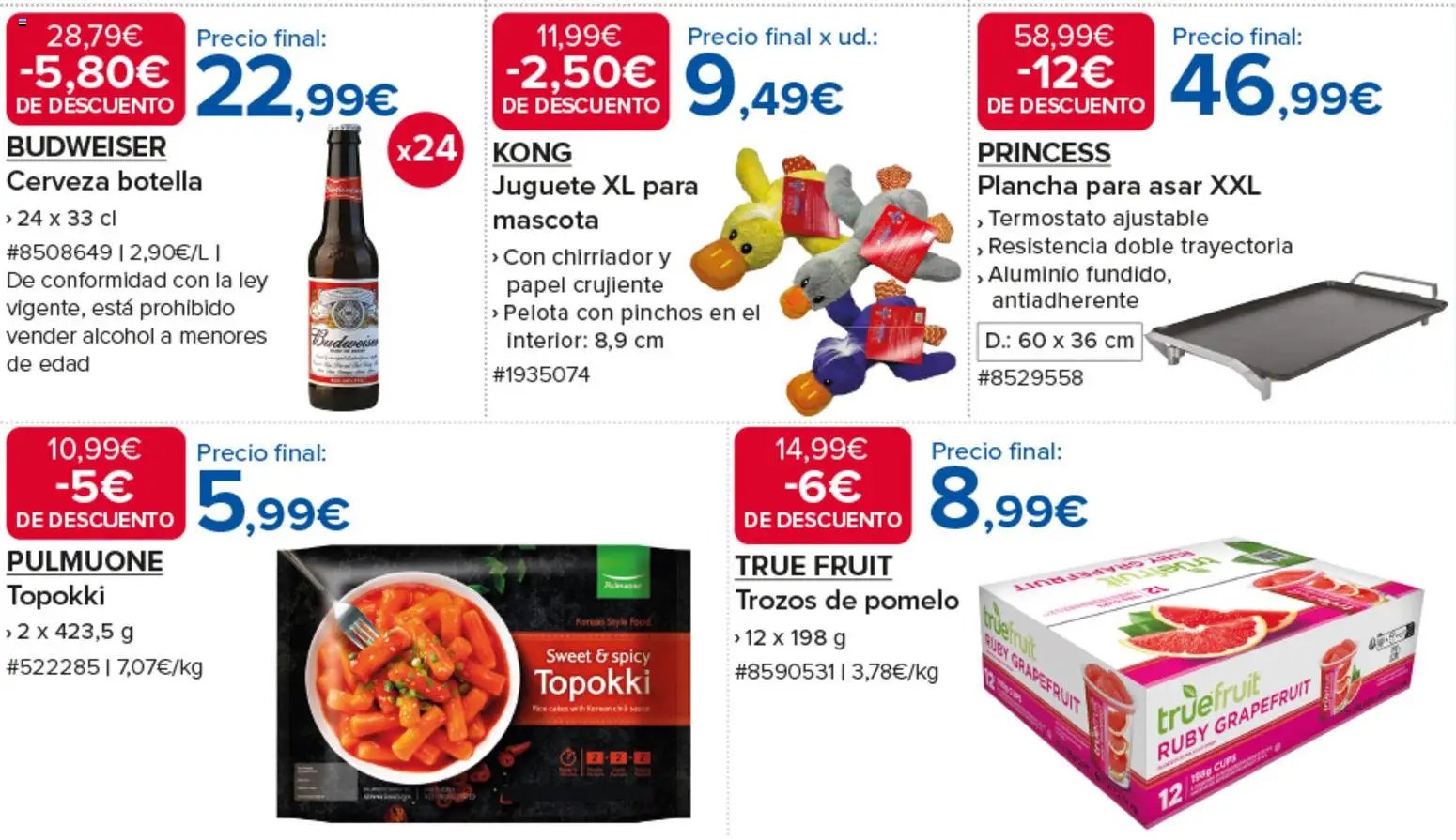 Costco 4 días de descuentos