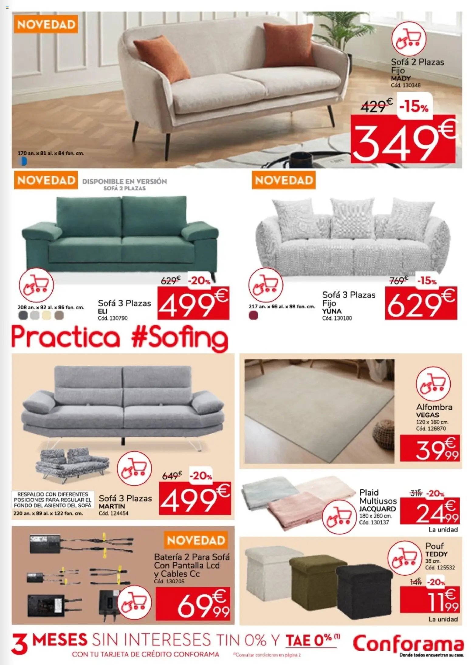 Conforama Practica Sofing