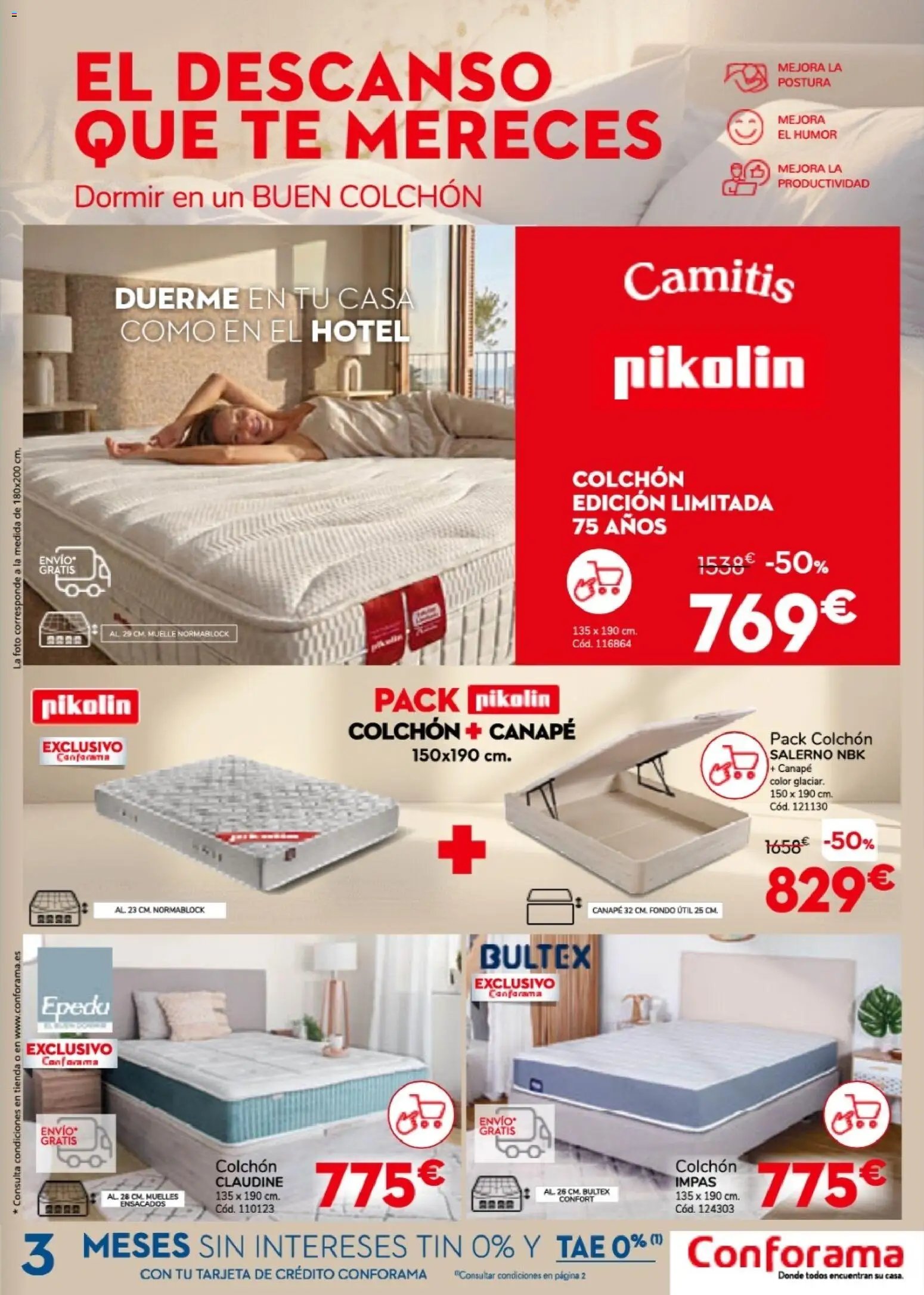 Conforama folleto