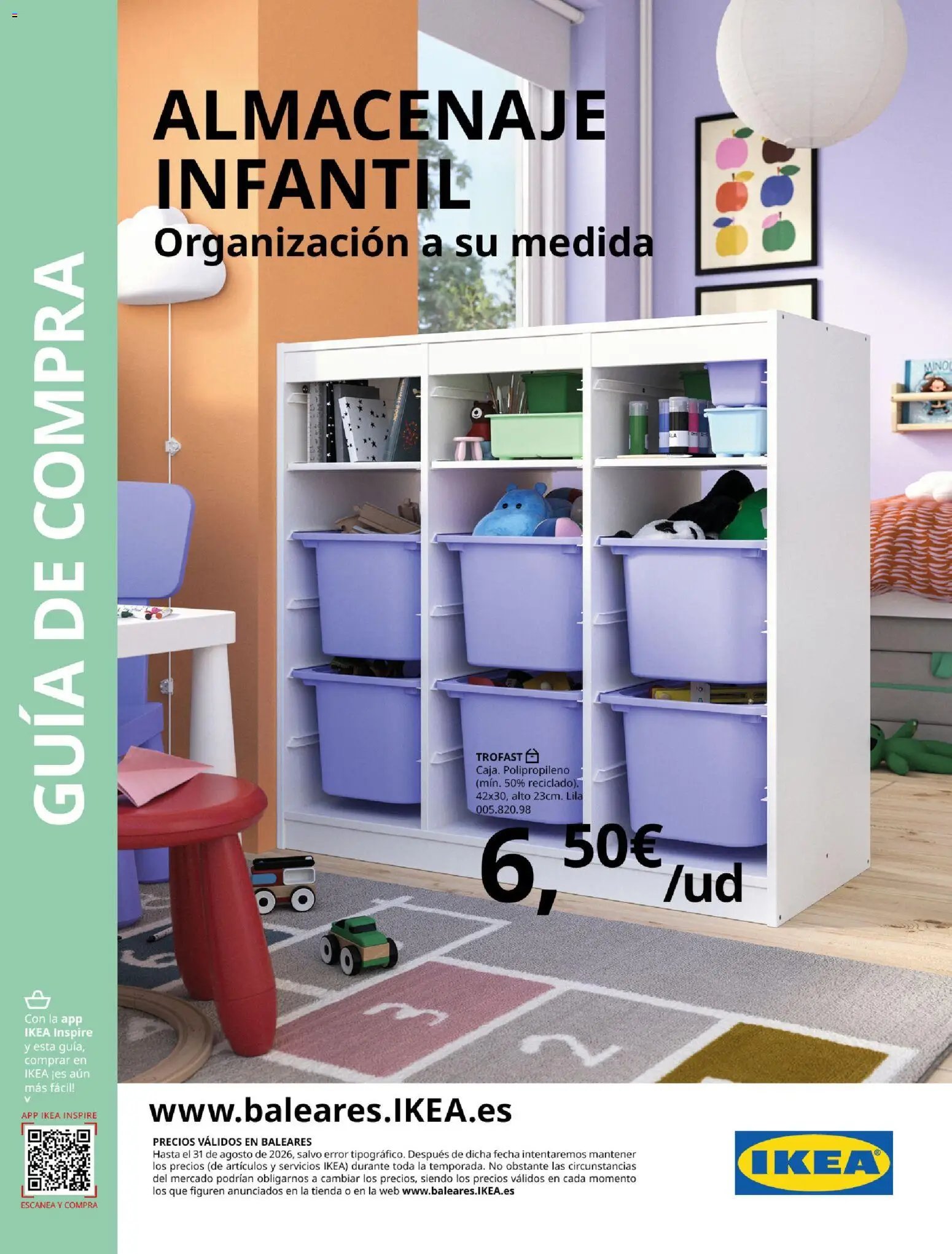 Catálogo IKEA Almacenaje infantil