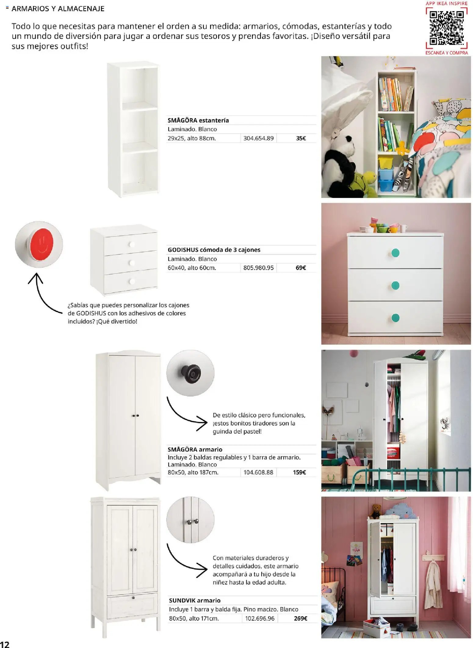 Catálogo IKEA Almacenaje infantil