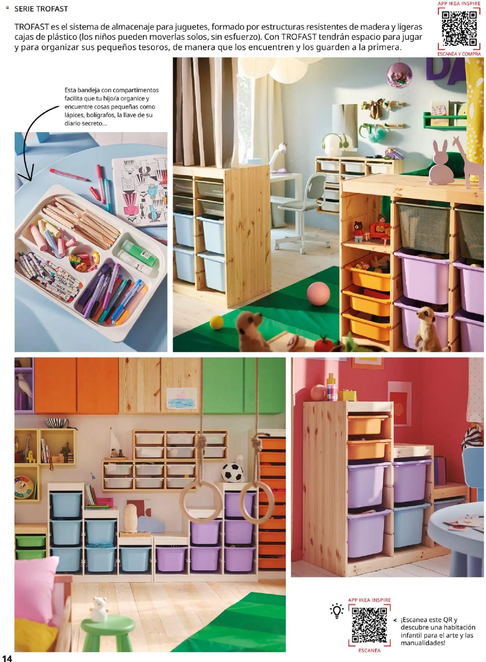 Catálogo IKEA Almacenaje infantil