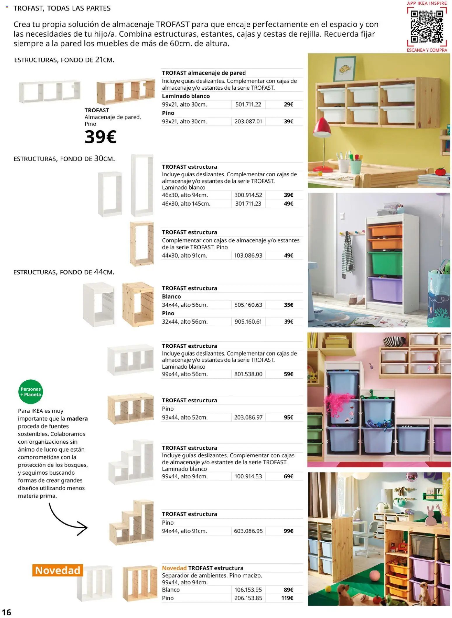 Catálogo IKEA Almacenaje infantil