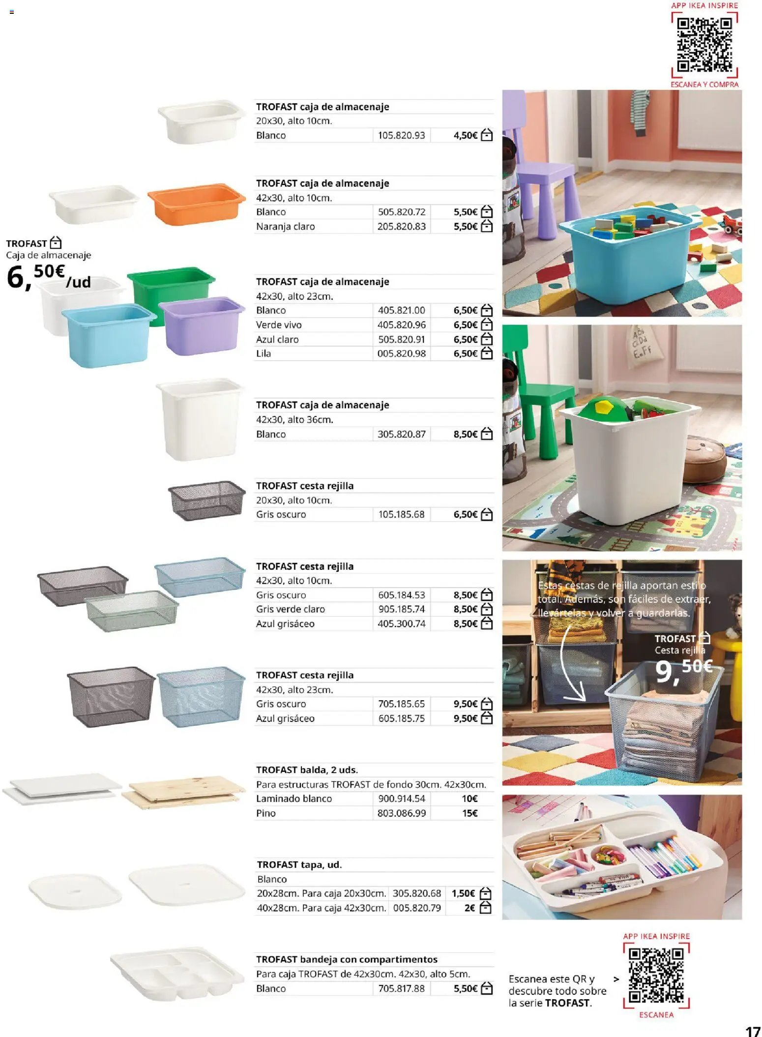 Catálogo IKEA Almacenaje infantil