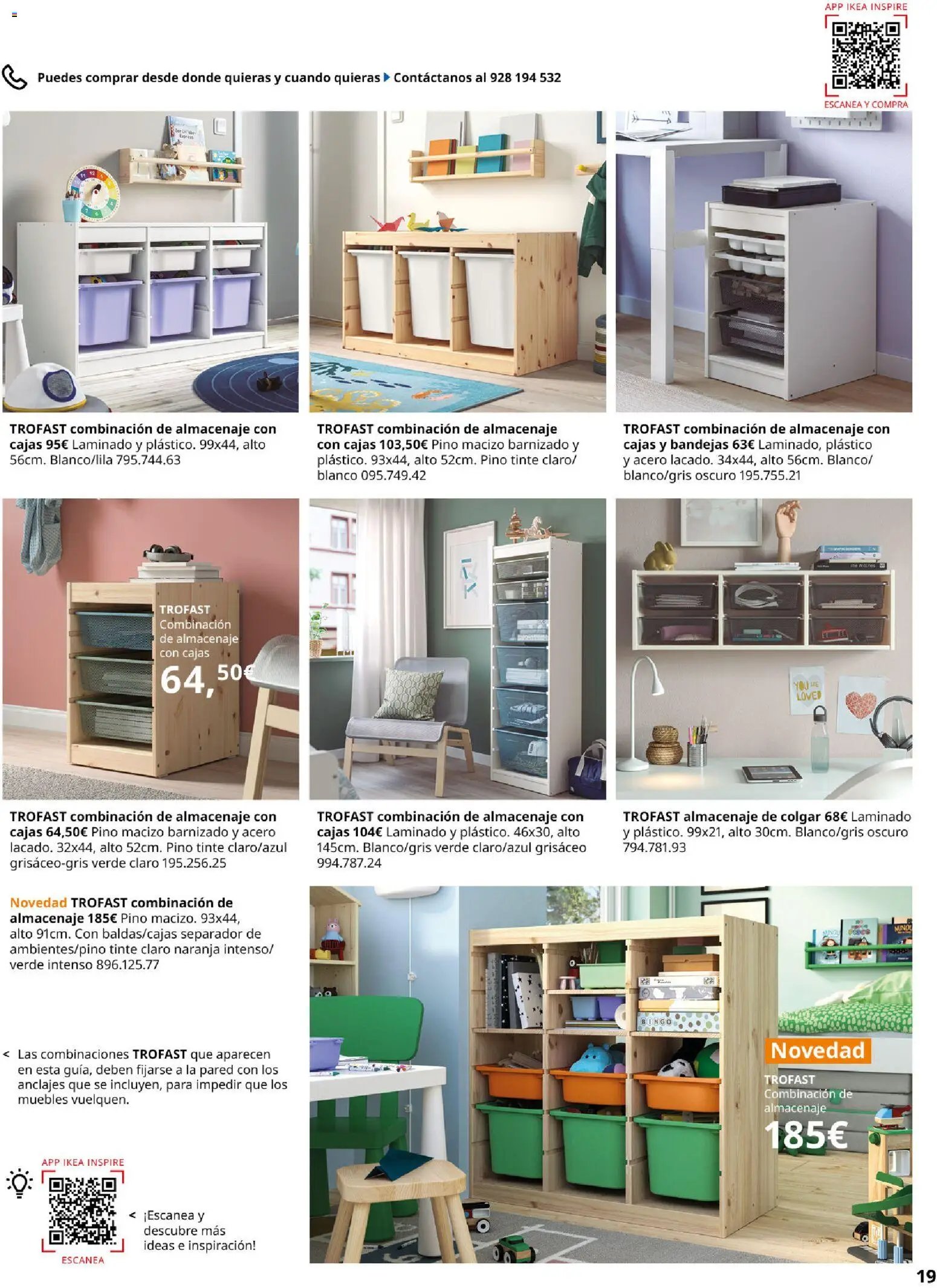 Catálogo IKEA Almacenaje infantil