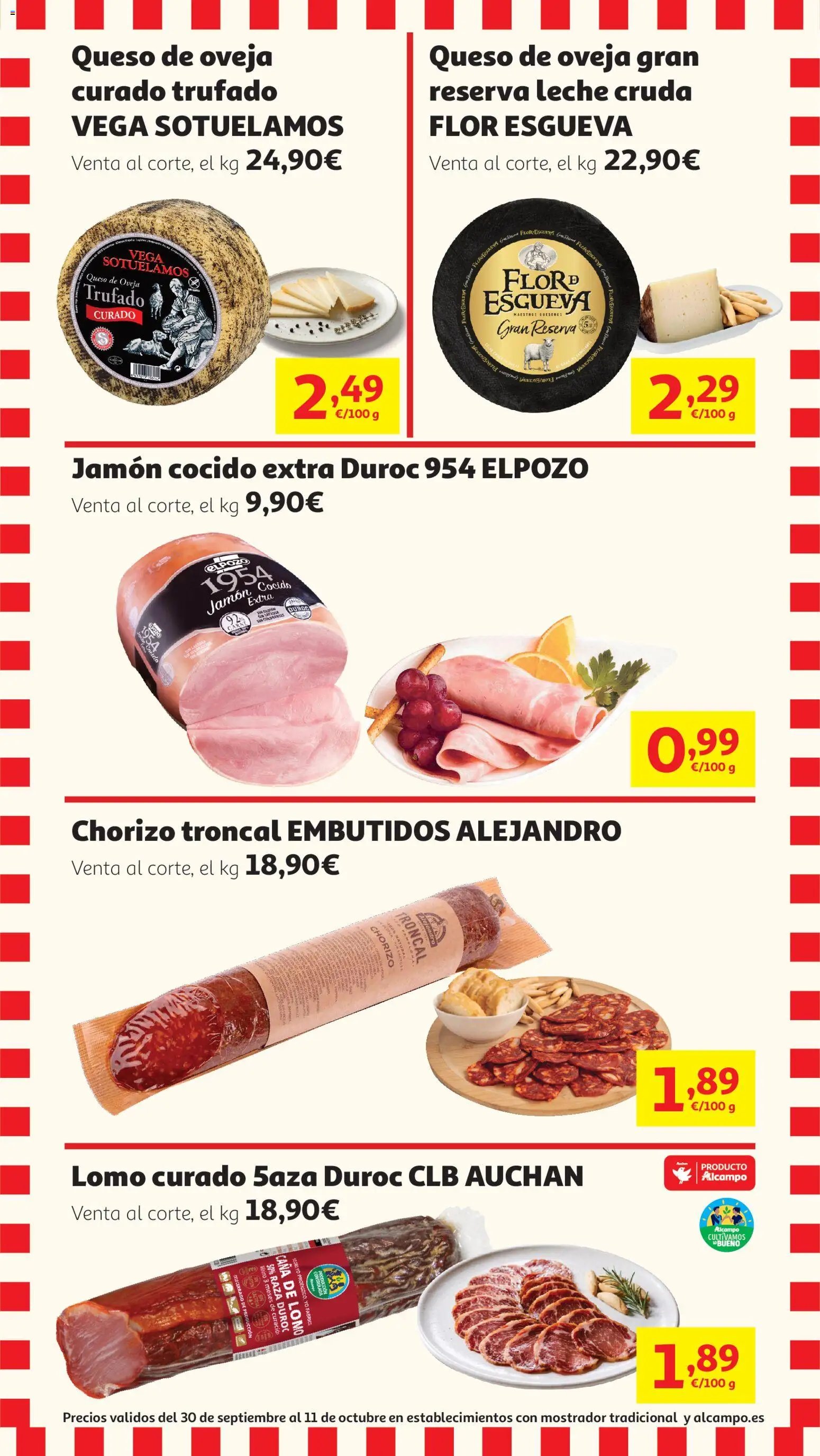 Alcampo Charcu y quesos