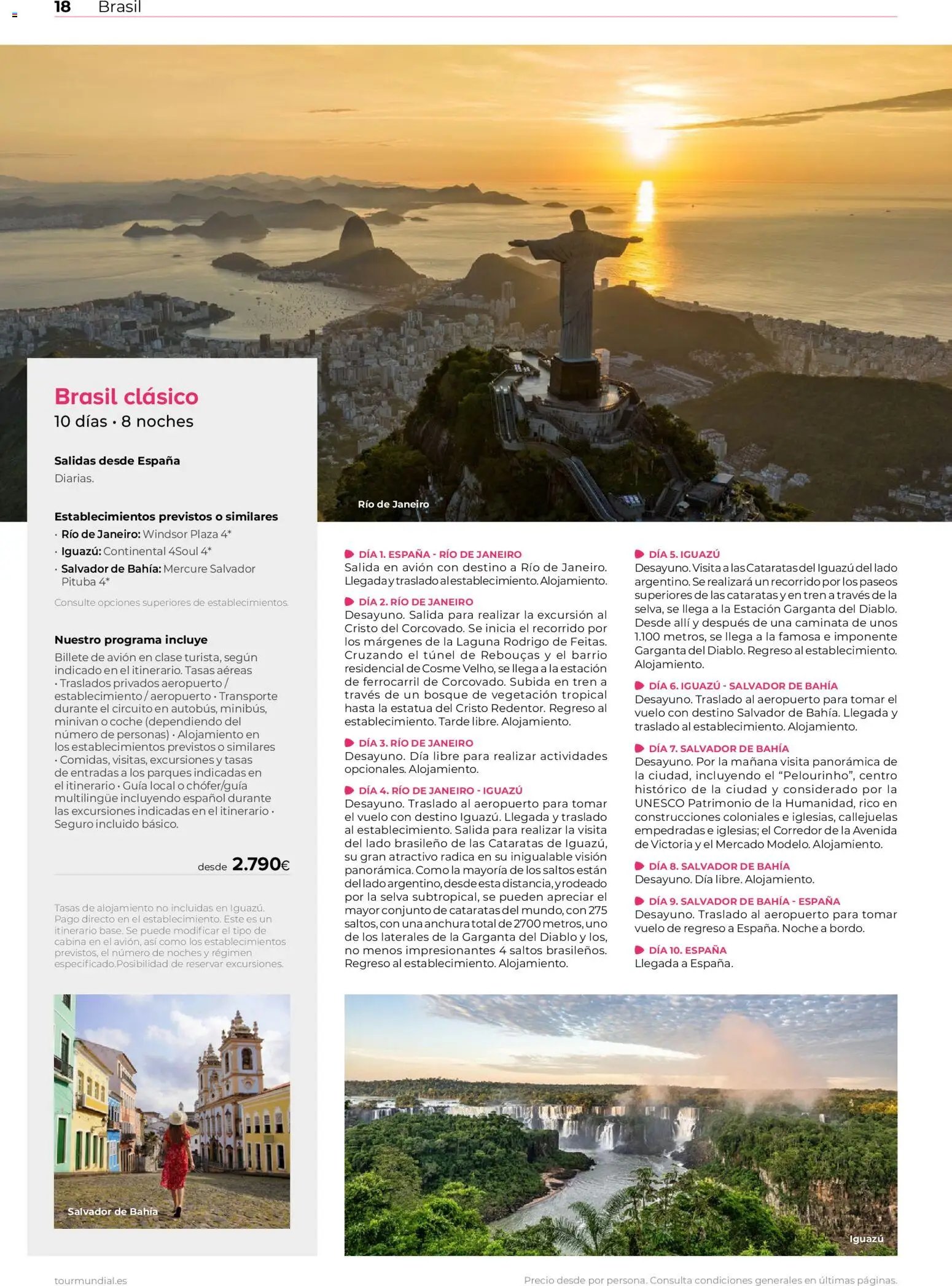 Viajes El Corte Inglés Argentina y Brasil