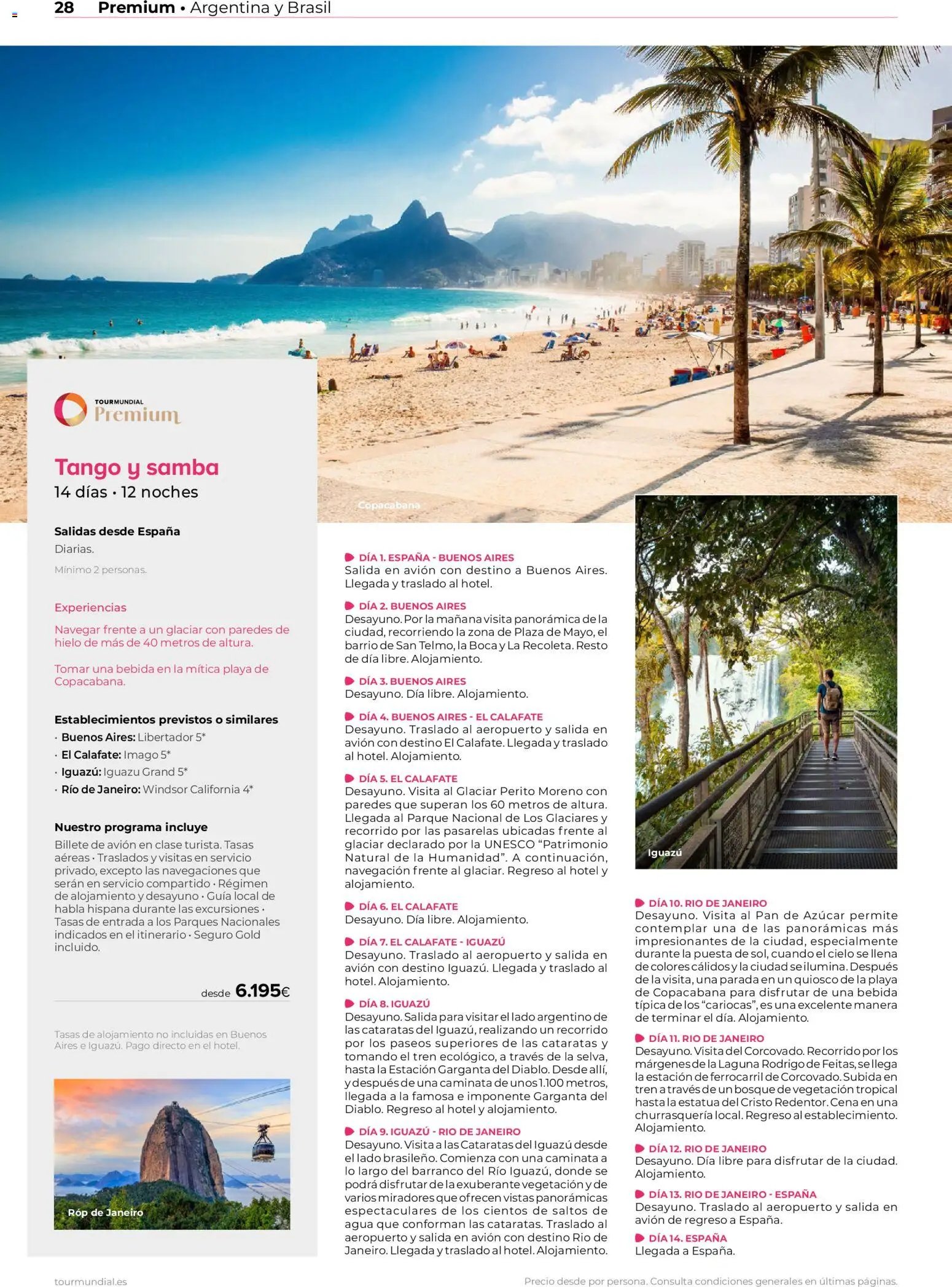 Viajes El Corte Inglés Argentina y Brasil