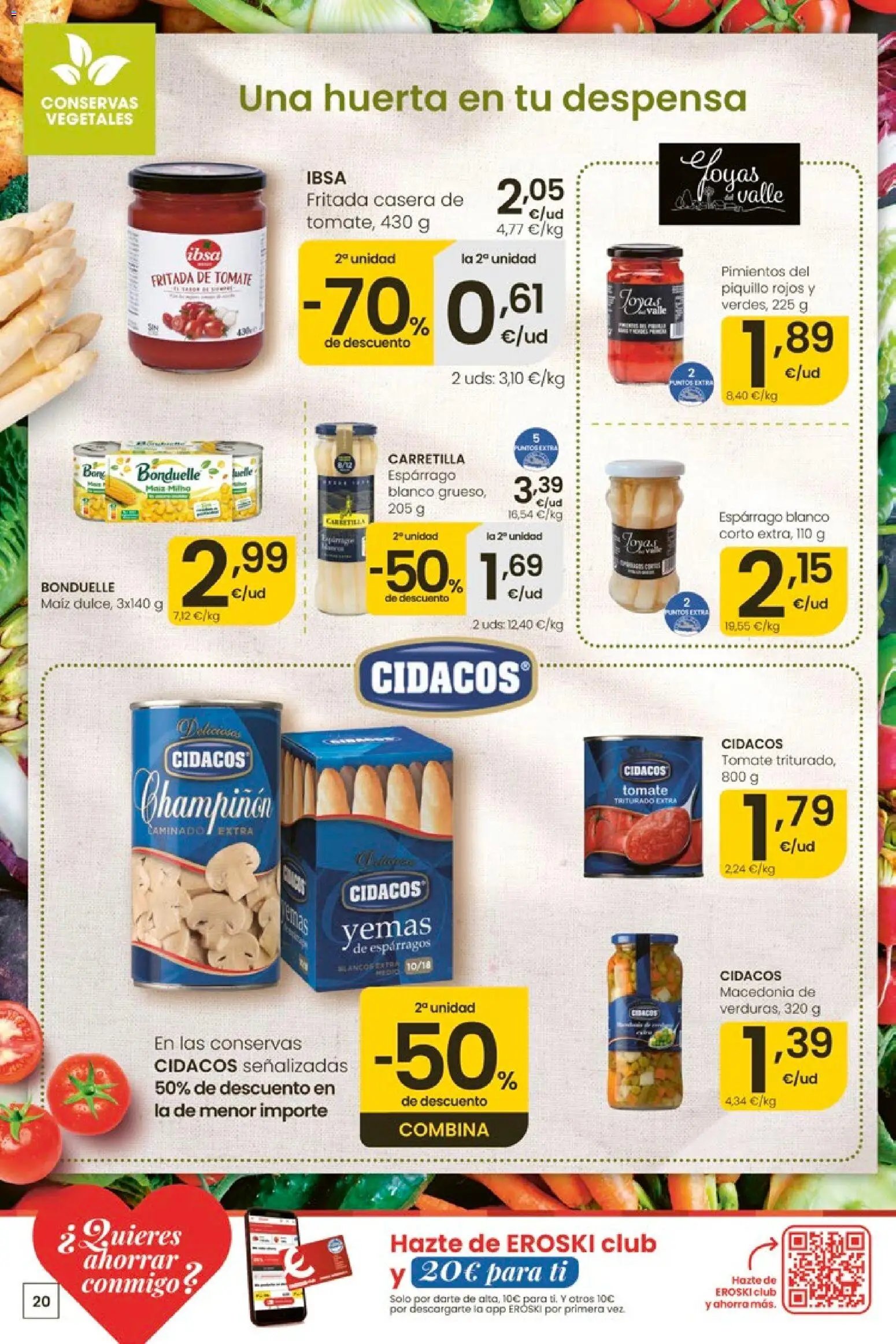 Eroski Ofertones de verano