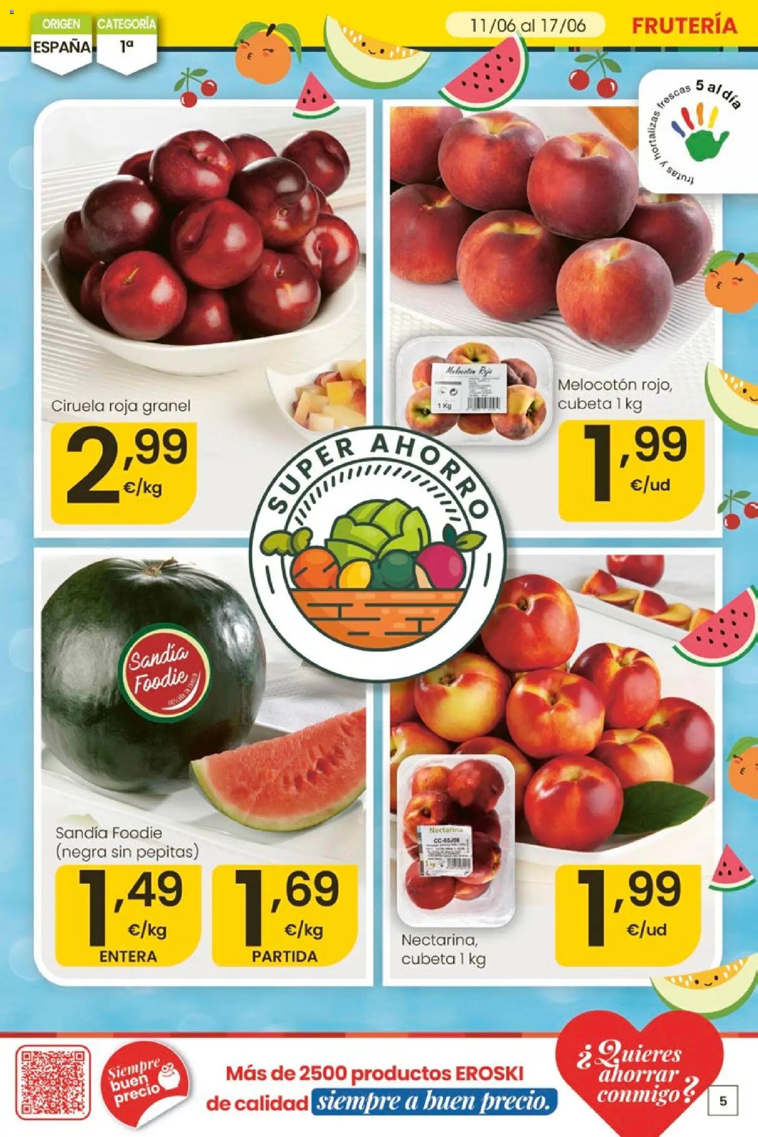 Eroski Ofertones de verano