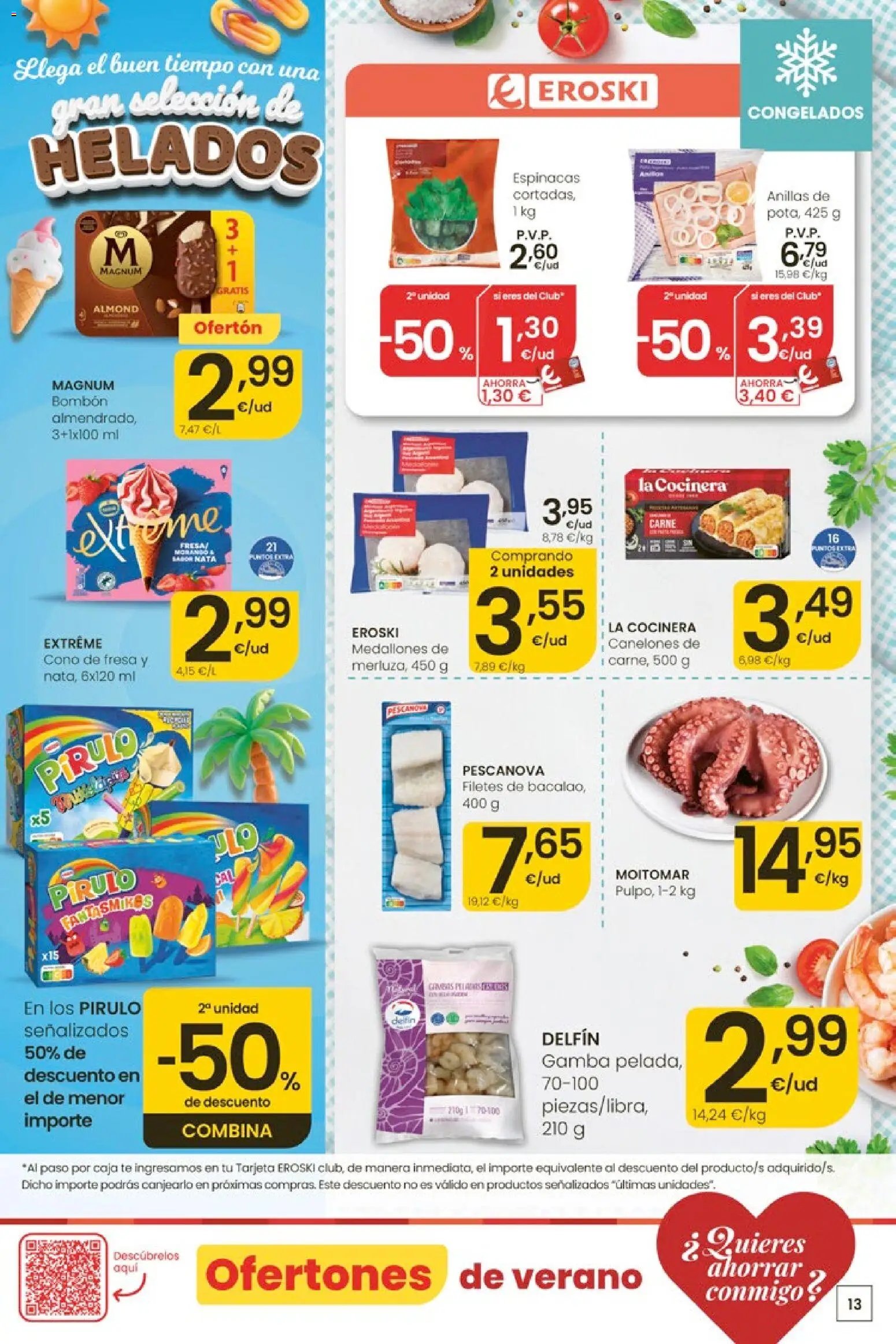 Eroski Ofertones de verano