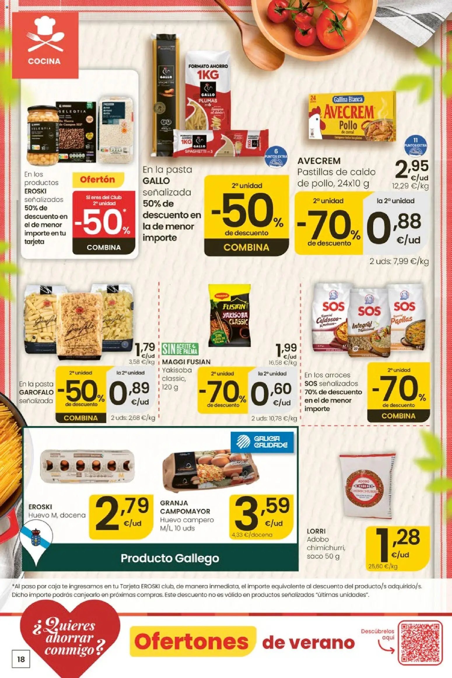 Eroski Ofertones de verano