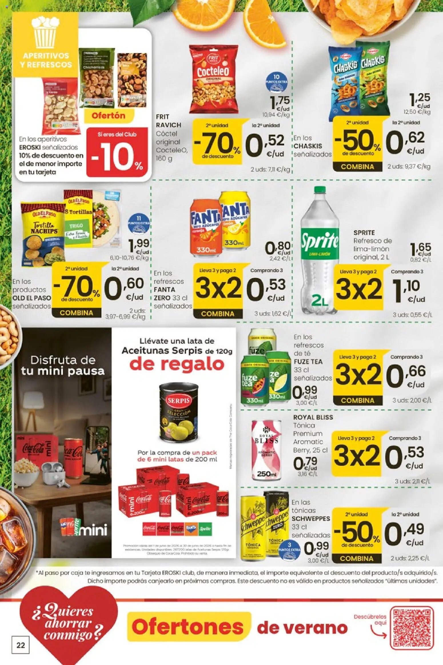 Eroski Ofertones de verano