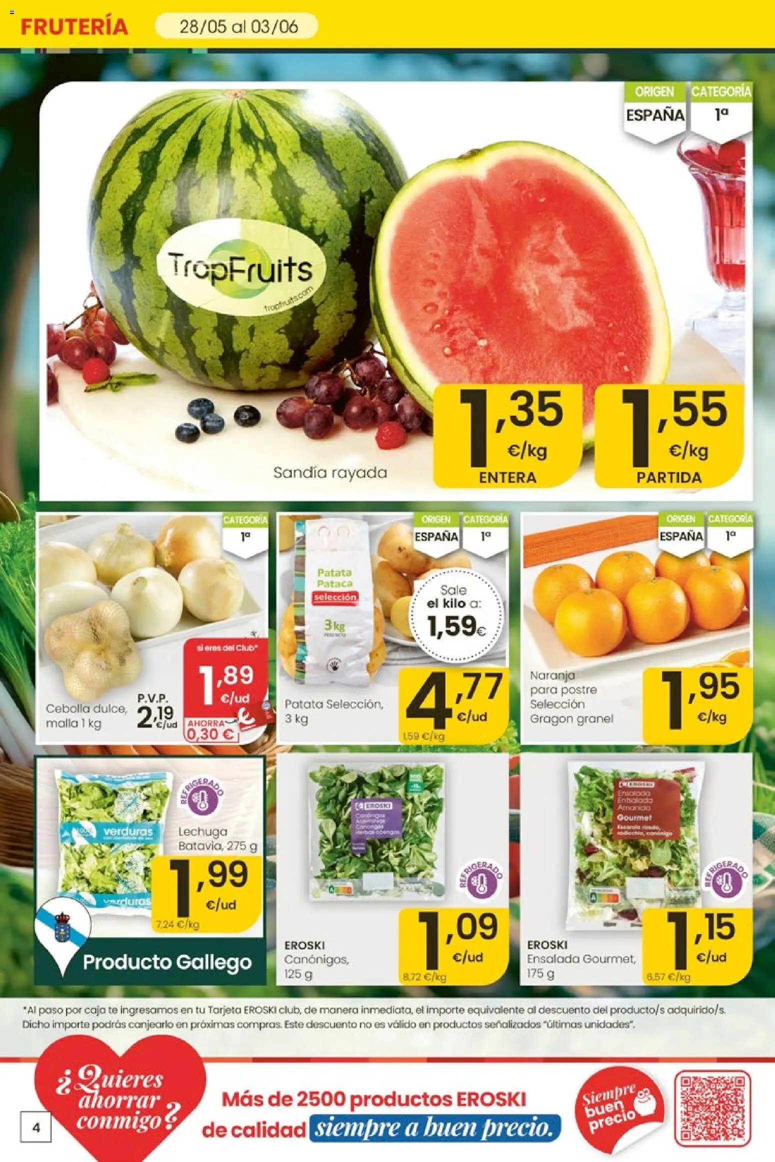 Eroski Ofertones de verano