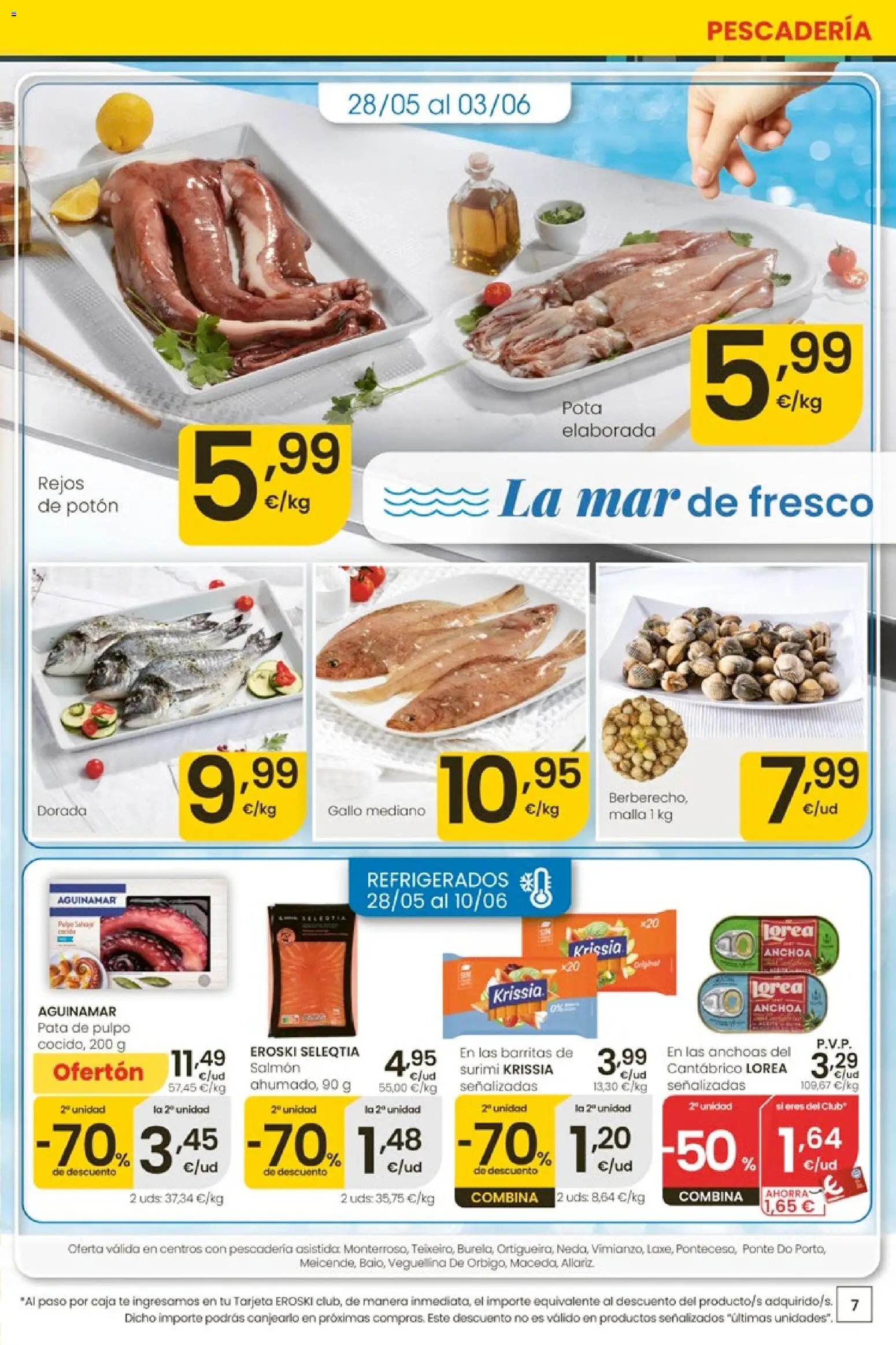 Eroski Ofertones de verano