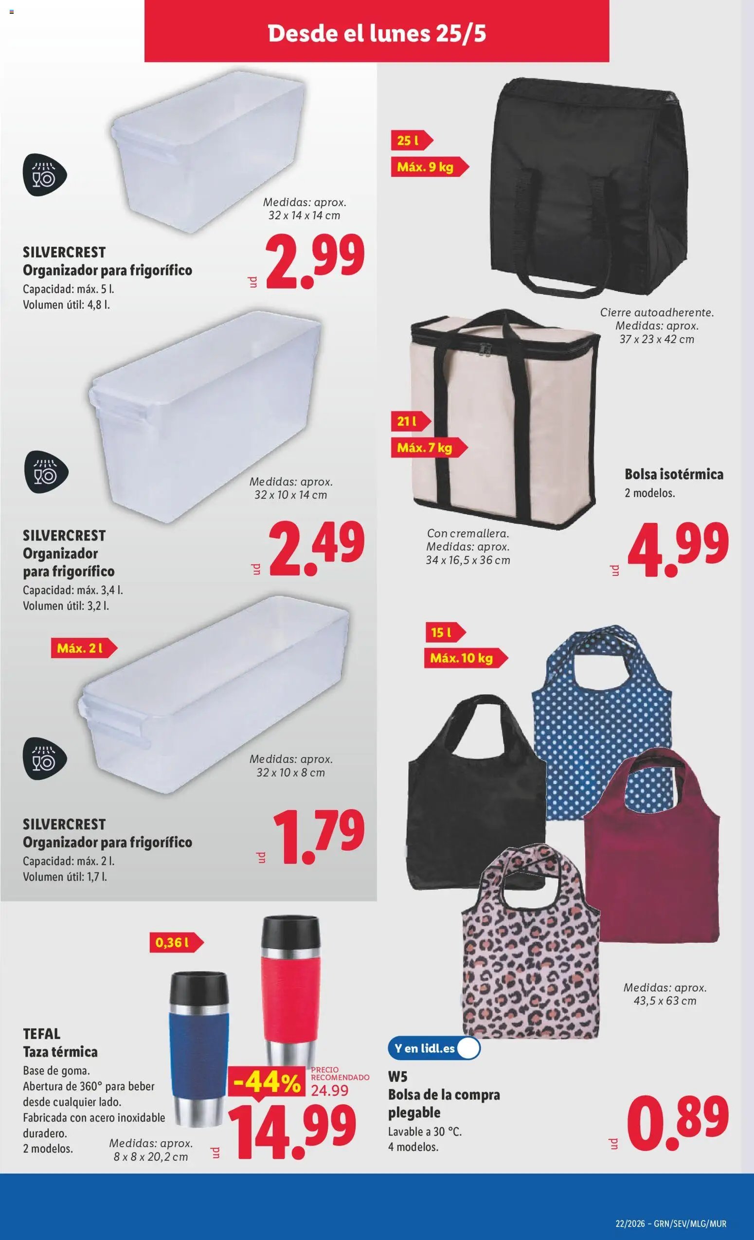 Lidl folleto de bazar