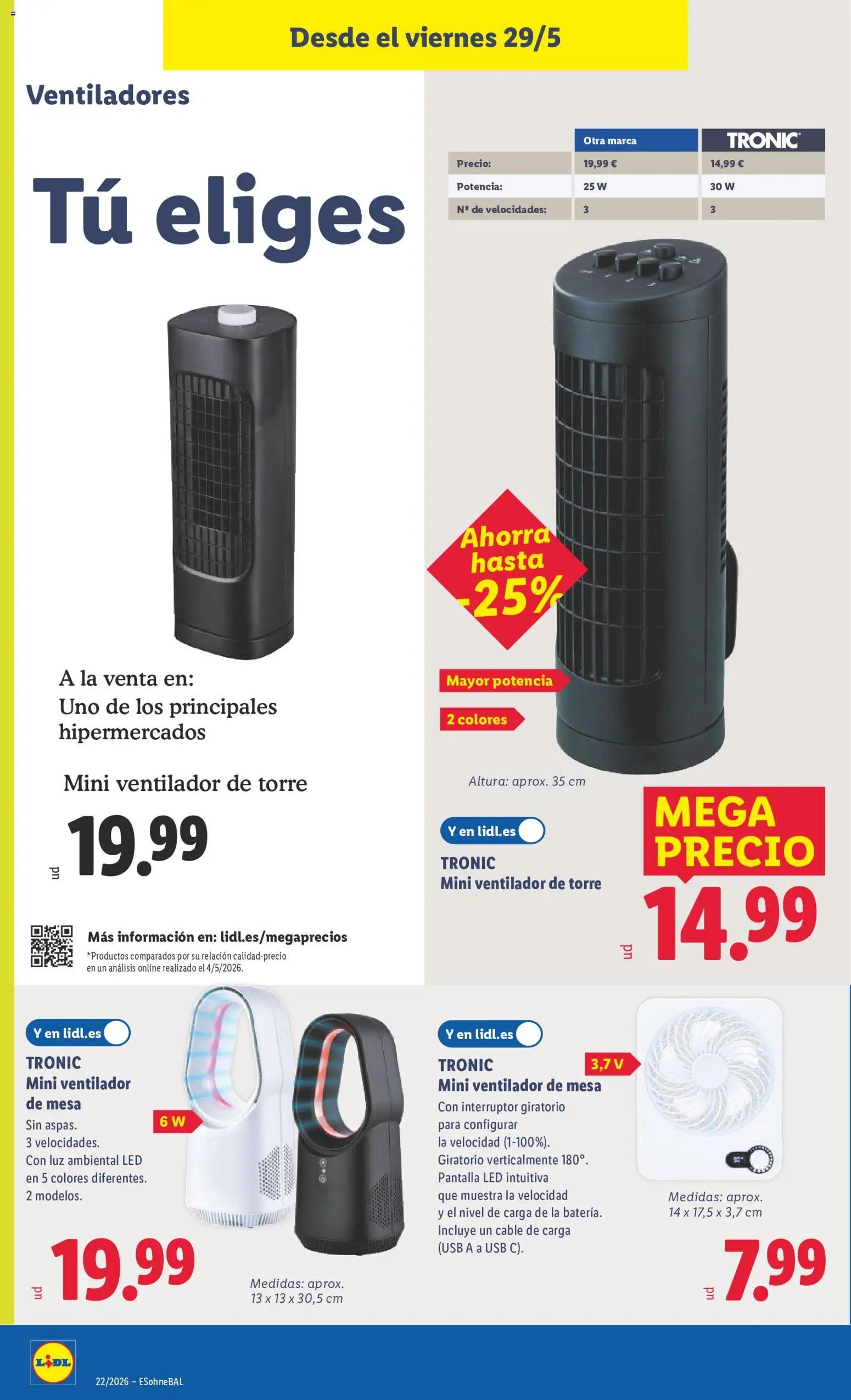 Lidl folleto de bazar