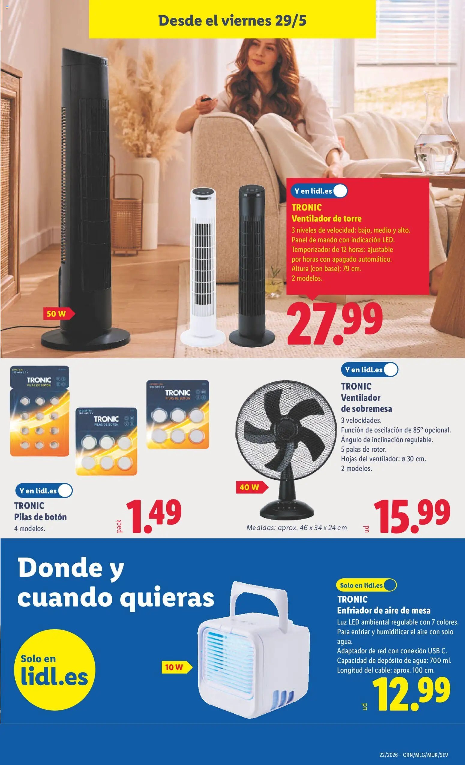 Lidl folleto de bazar