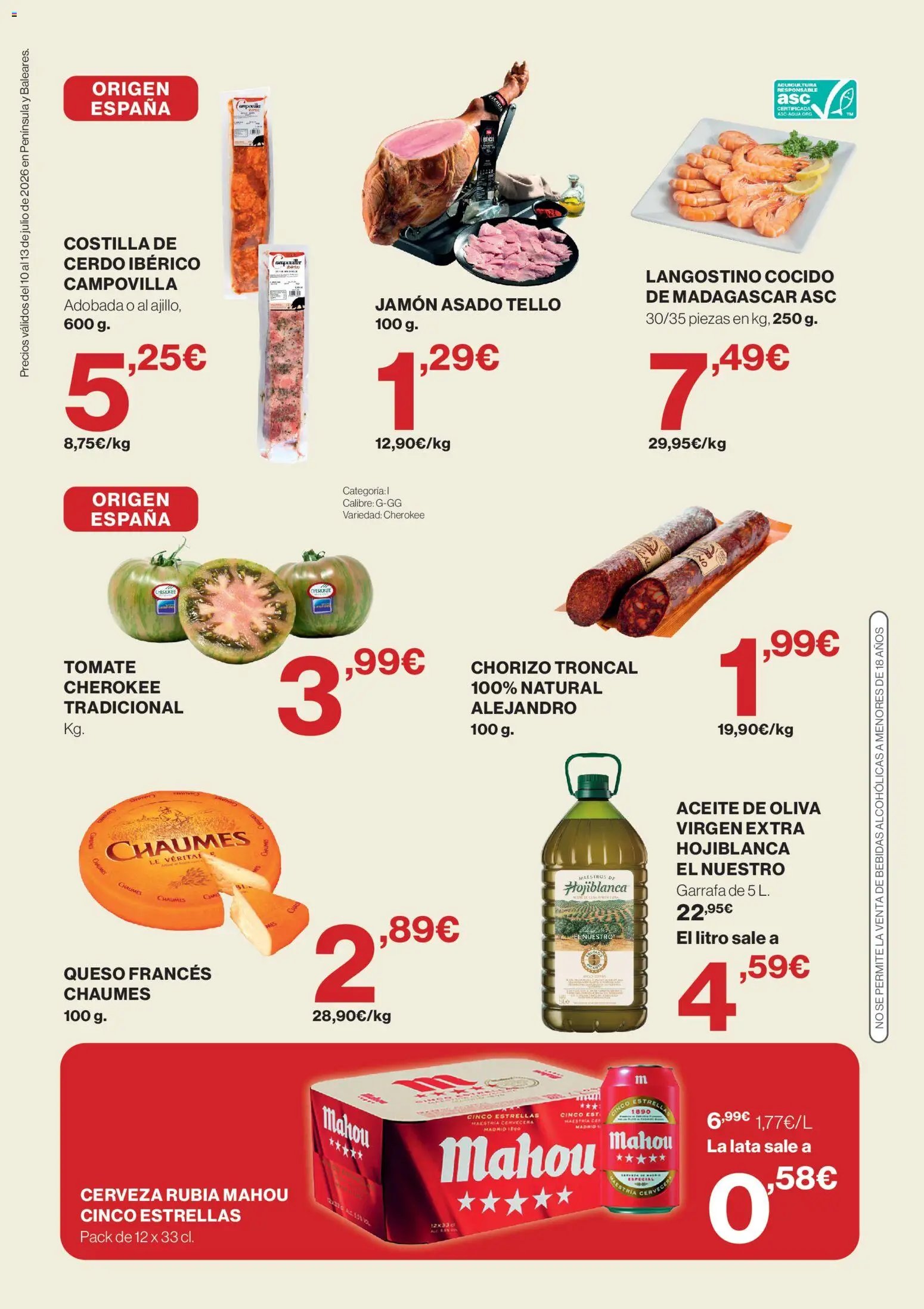 Supercor Península y Baleares