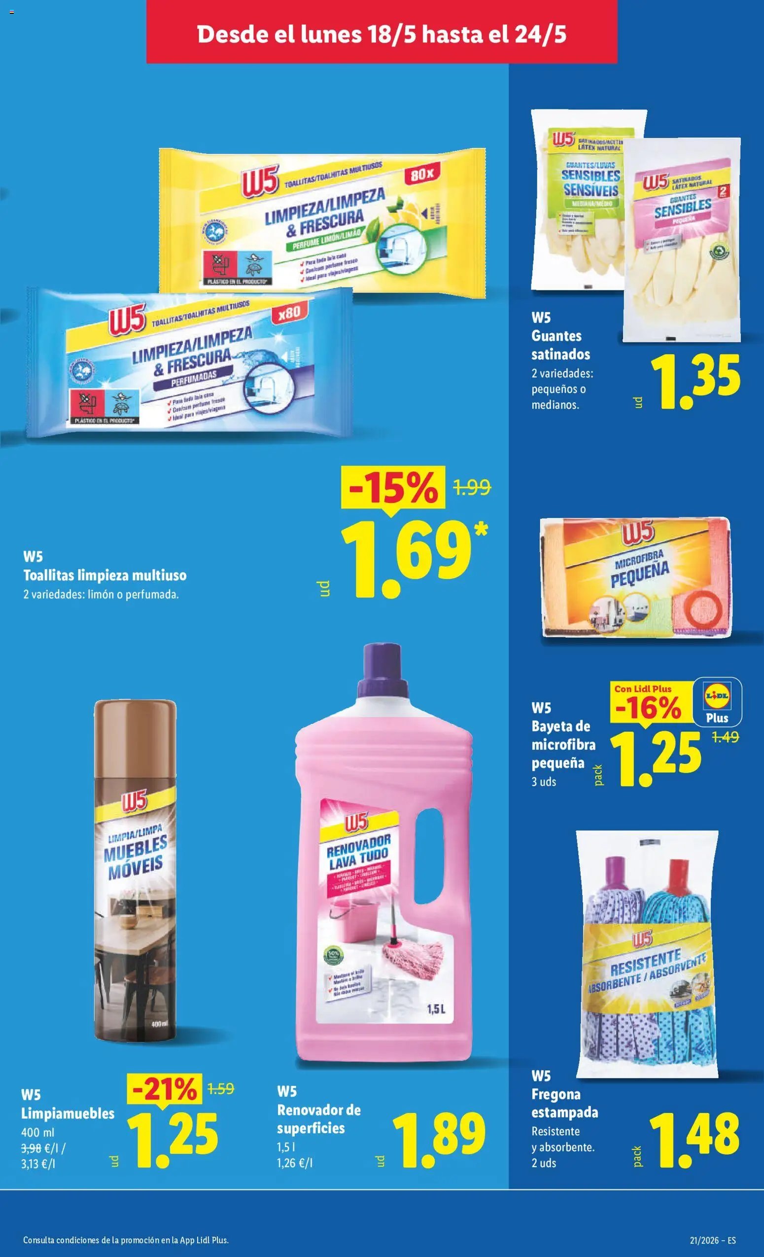 Lidl folleto