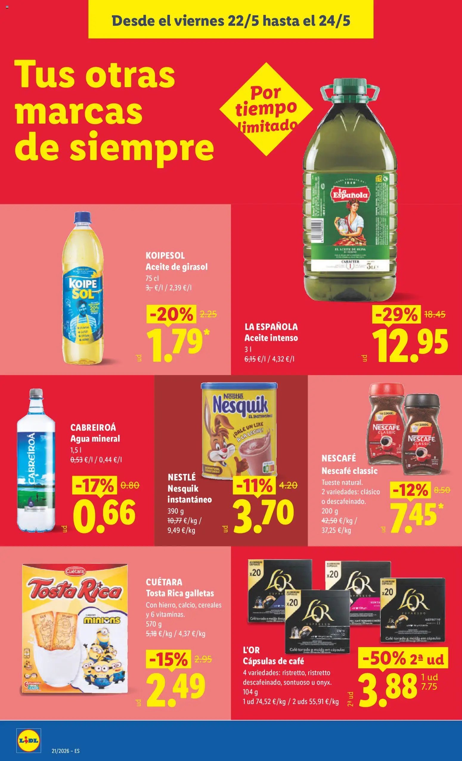 Lidl folleto
