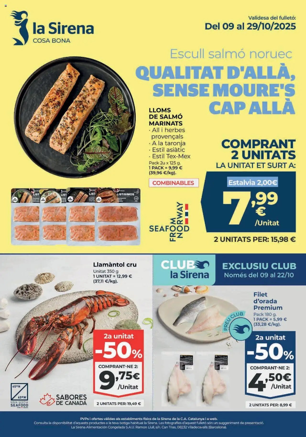 La Sirena - Cataluña