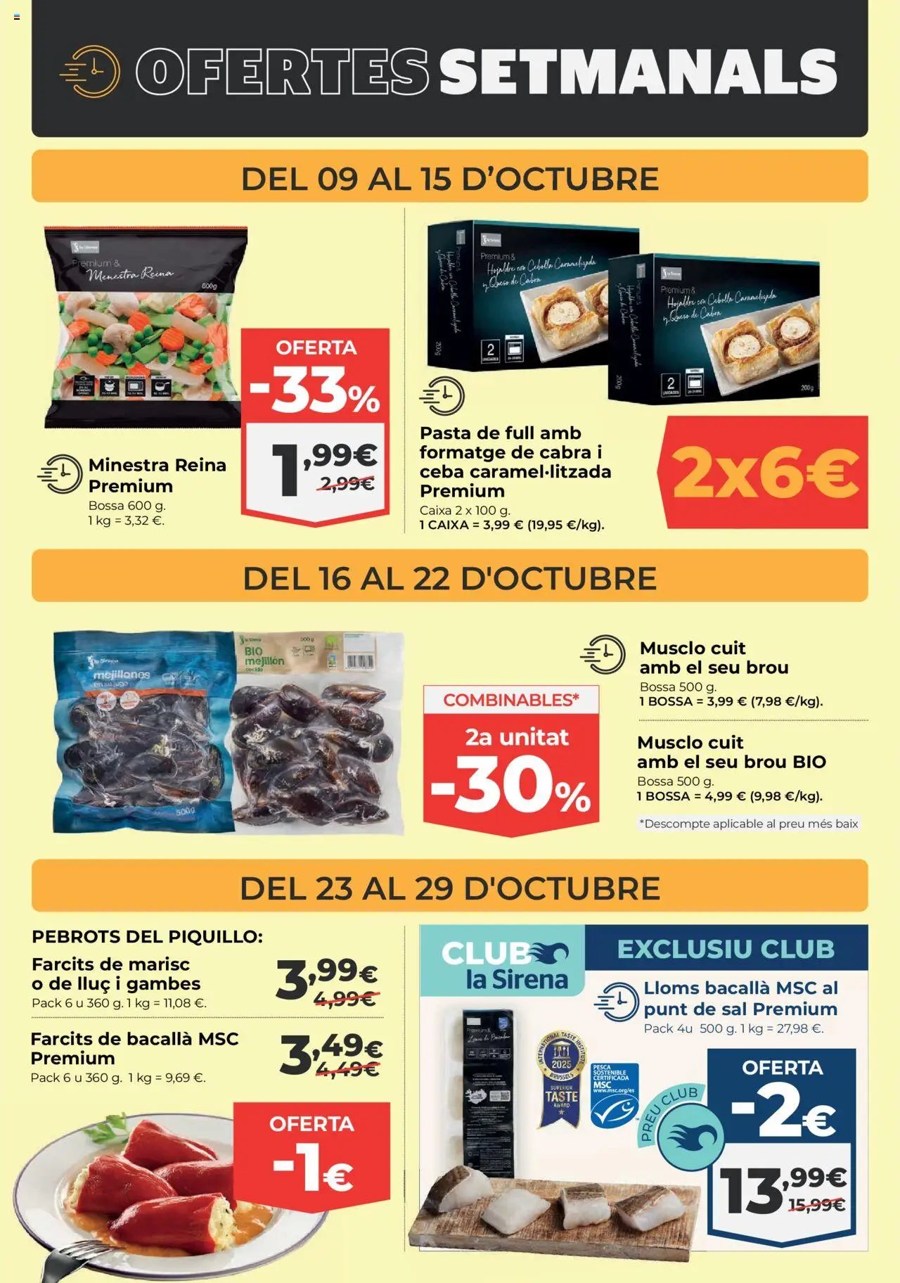 La Sirena - Cataluña