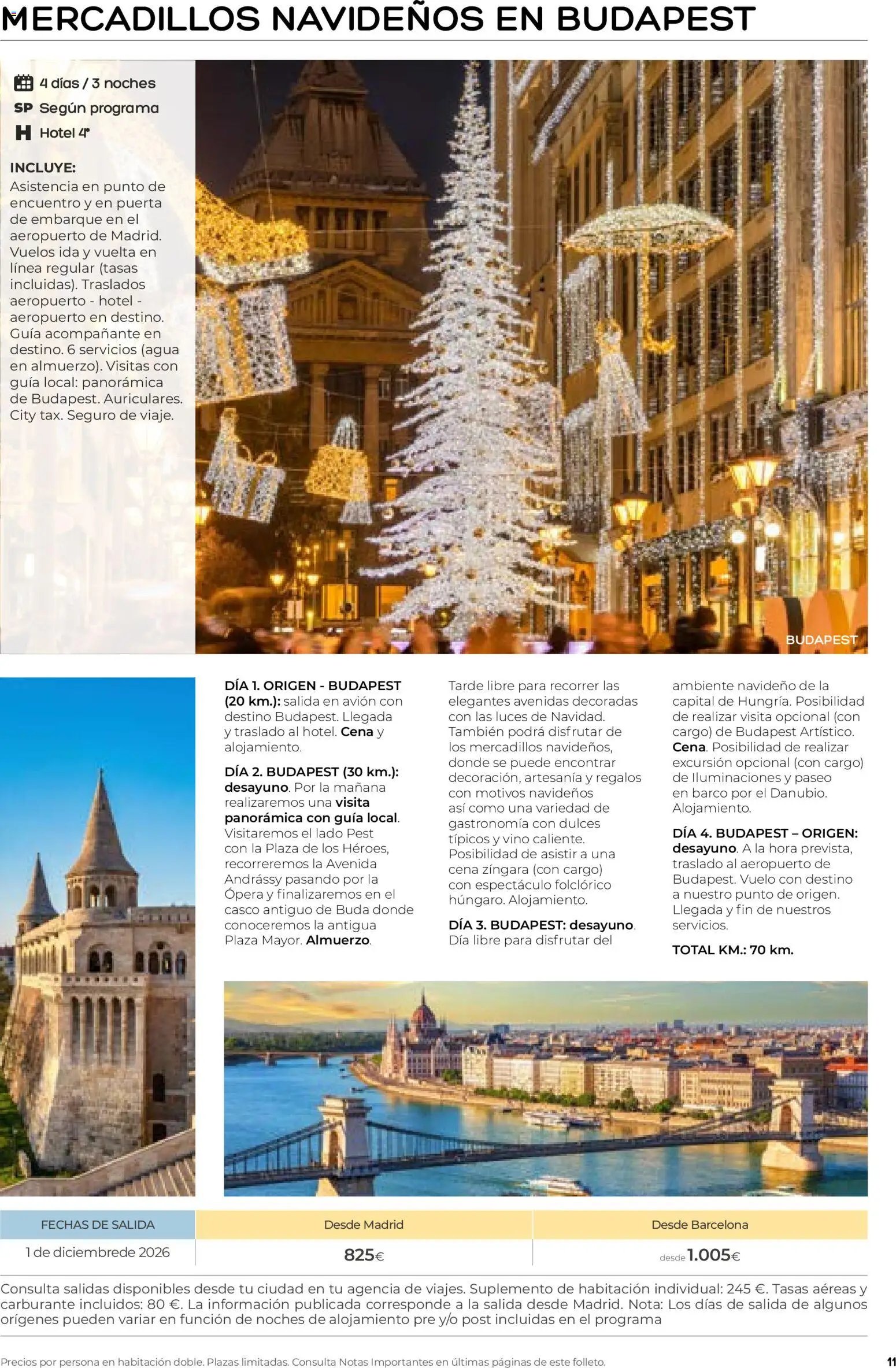 Viajes El Corte Inglés folleto Destinos Otoño y Primavera
