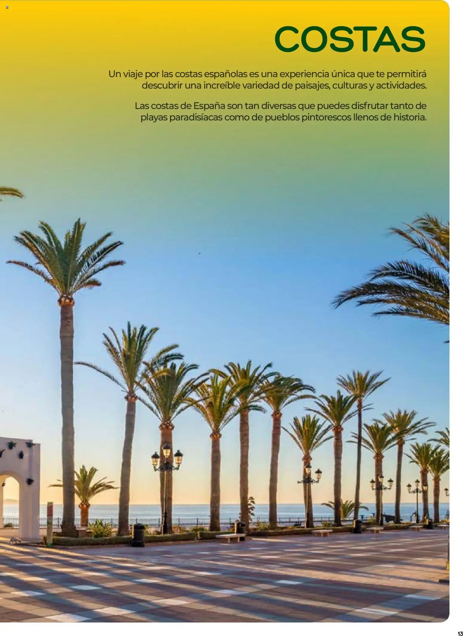 Viajes El Corte Inglés folleto Destinos Otoño y Primavera
