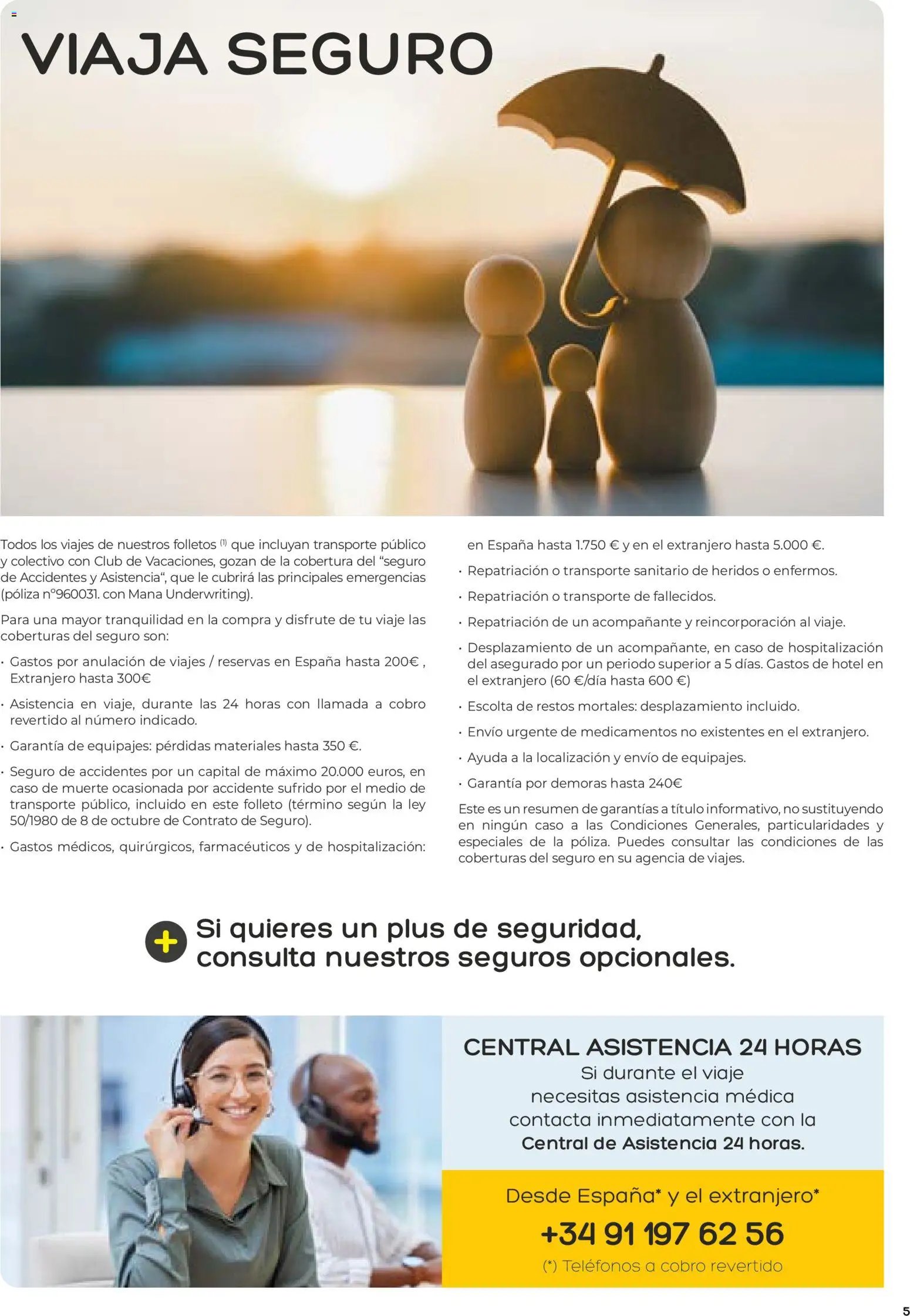 Viajes El Corte Inglés folleto Destinos Otoño y Primavera