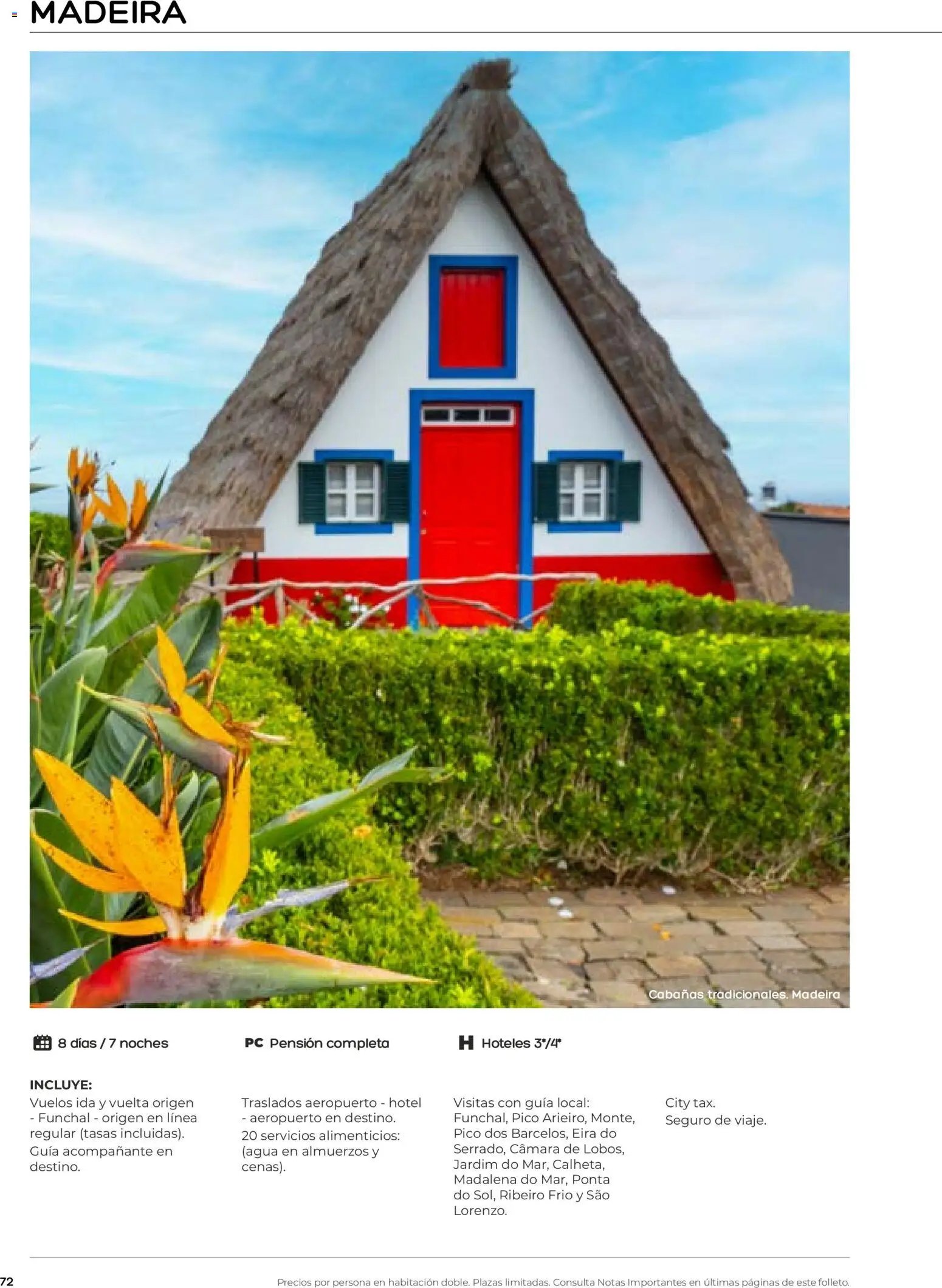 Viajes El Corte Inglés folleto Destinos Otoño y Primavera