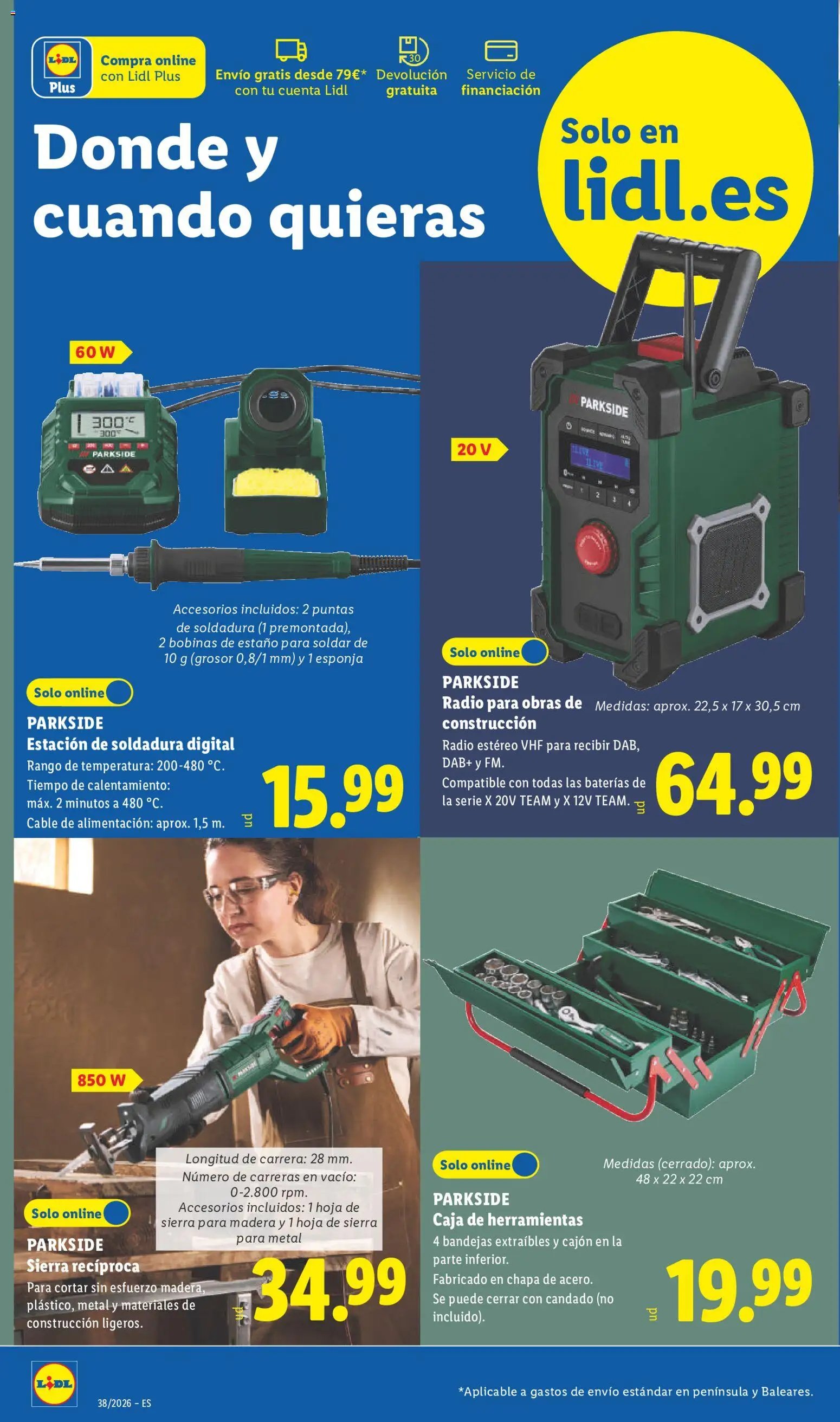 Lidl folleto de bazar