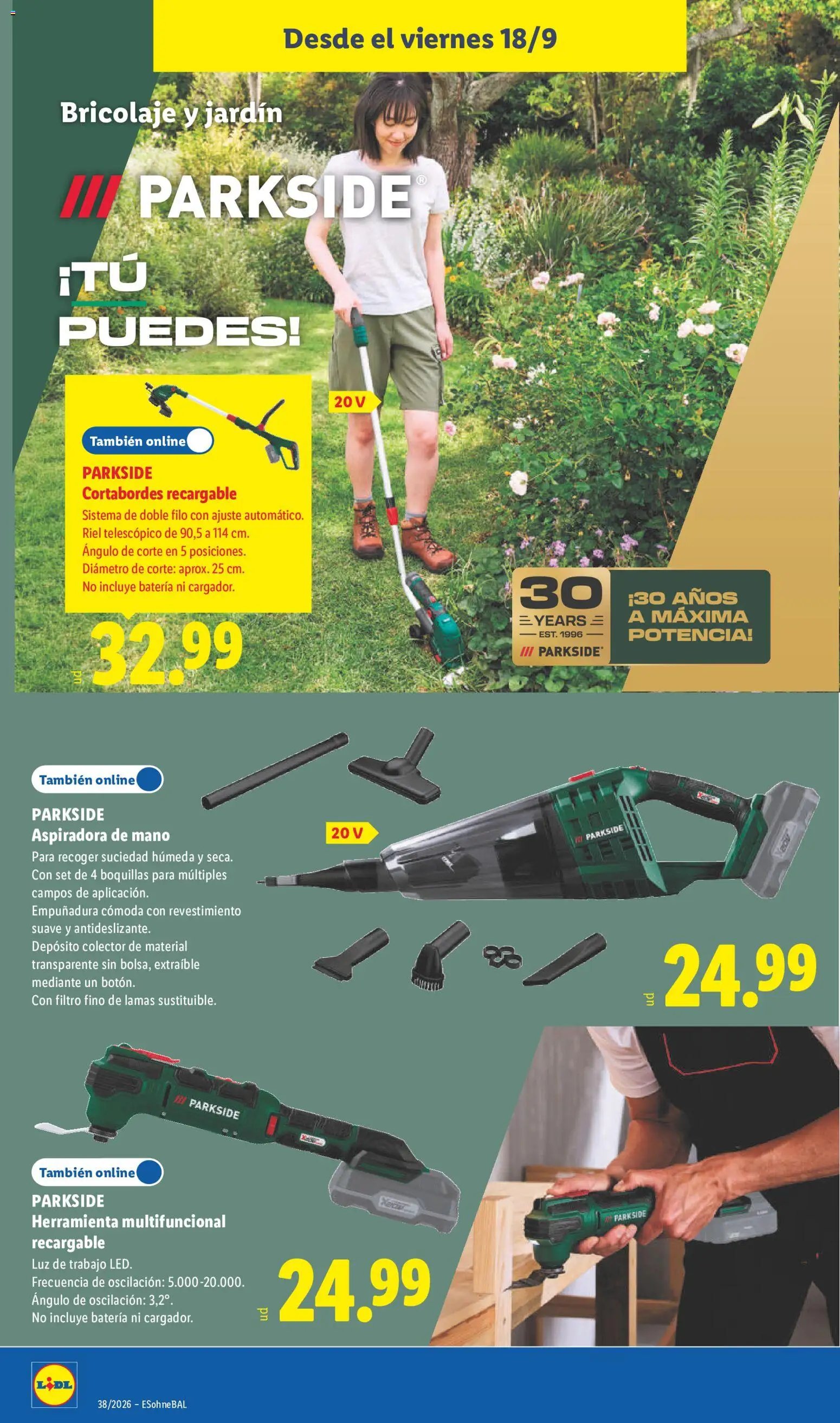 Lidl folleto de bazar
